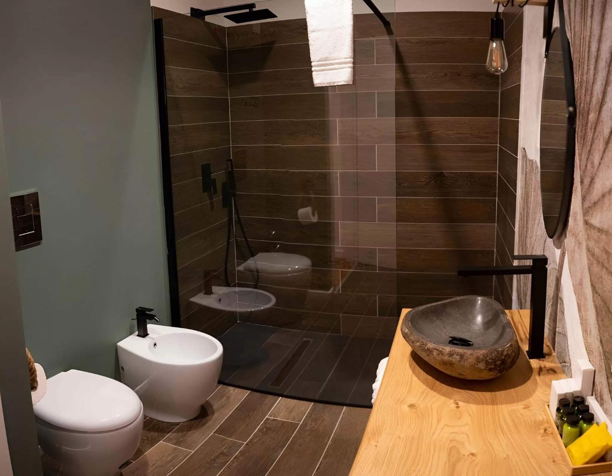 Bathroom in MareLuna Rooms