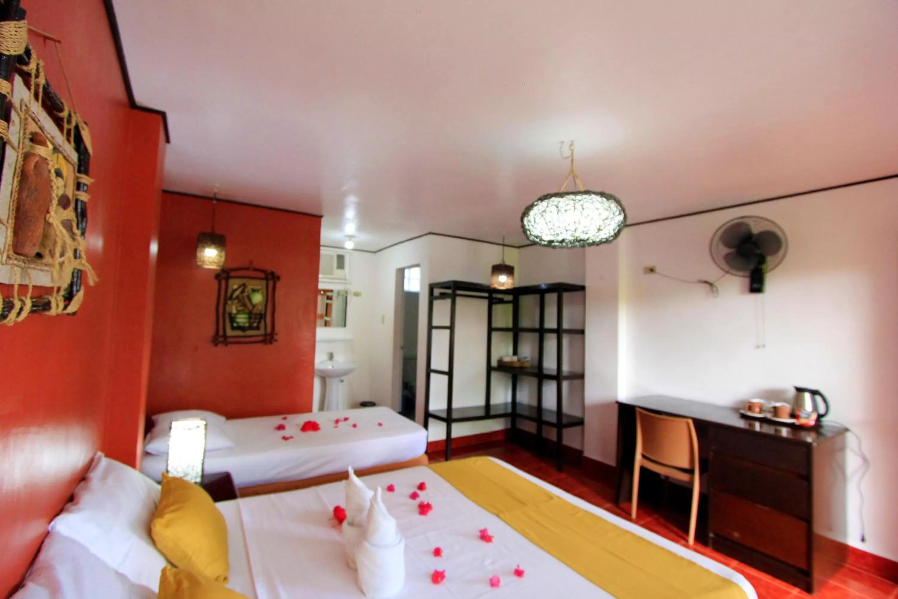 Bed in Discovery Island Resort