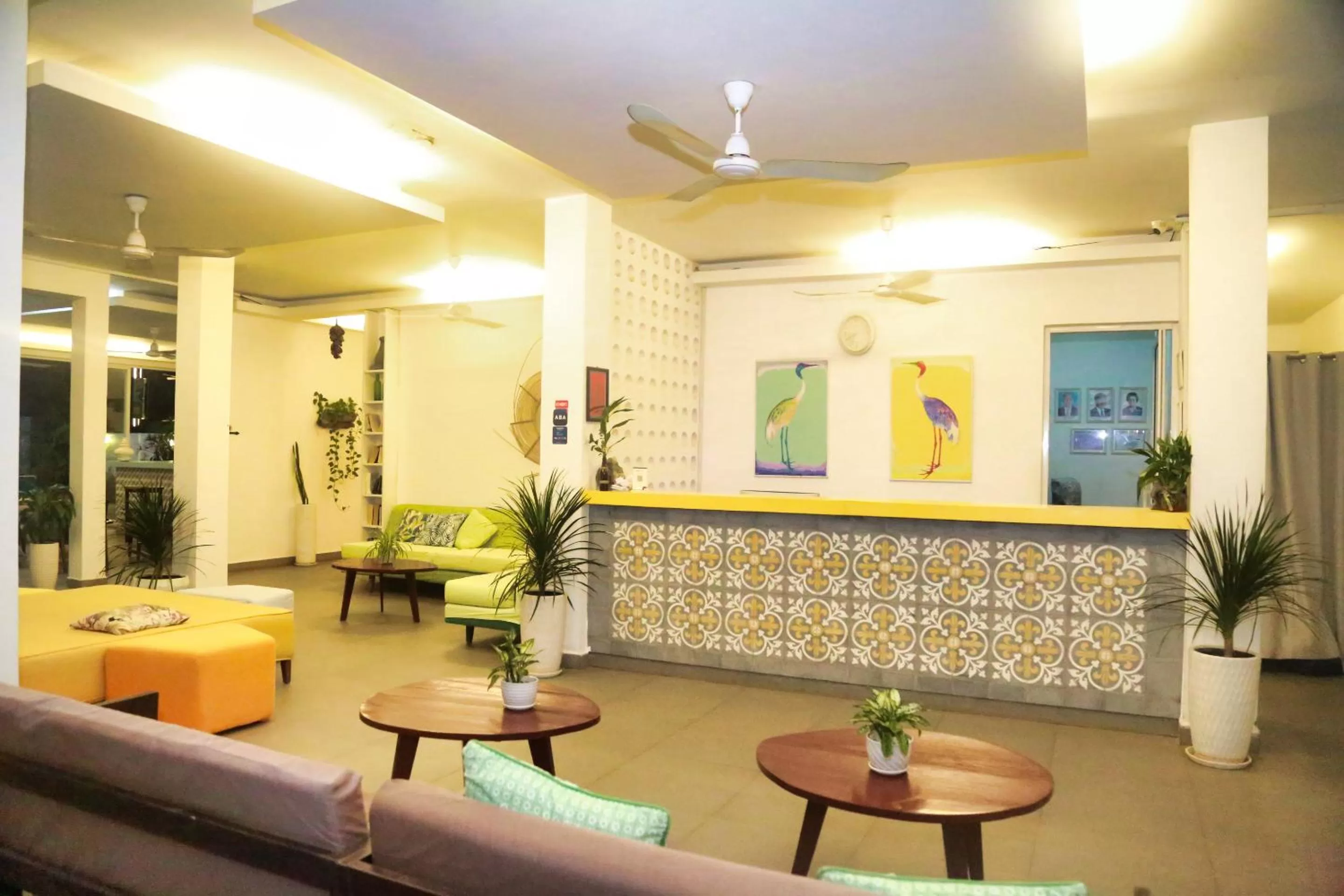 Seating area in Naiya Sea Resort