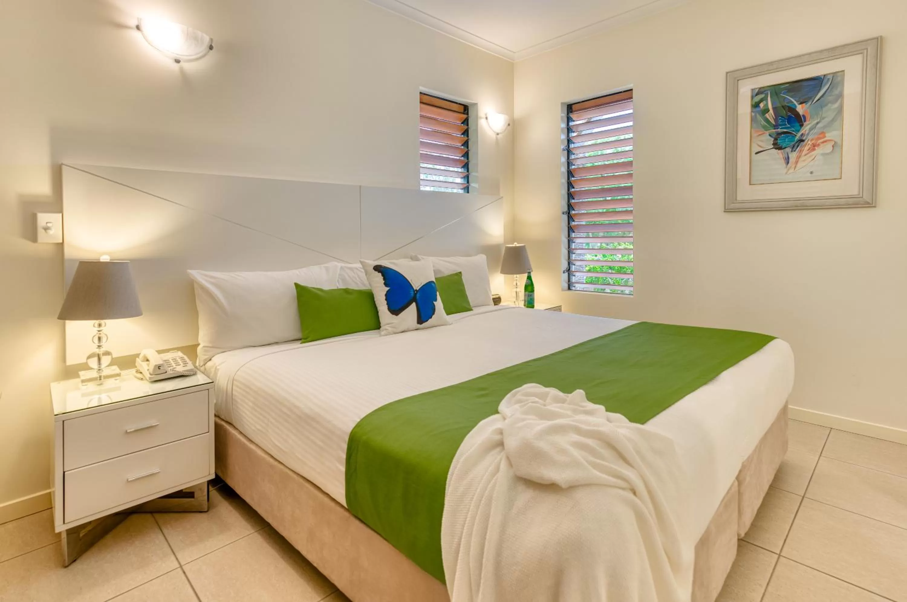 Bed in Freestyle Resort Port Douglas