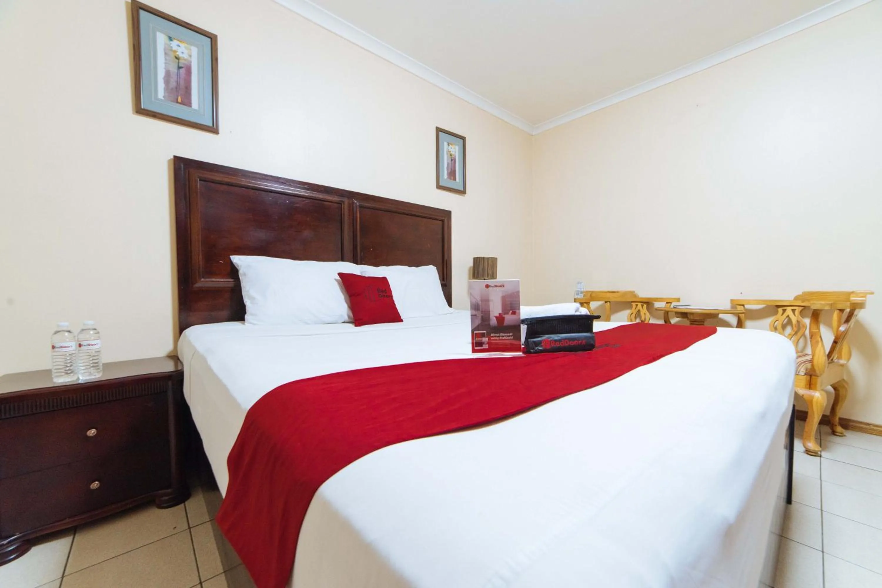 Bed in RedDoorz @ Clarkview 21st Street Angeles City