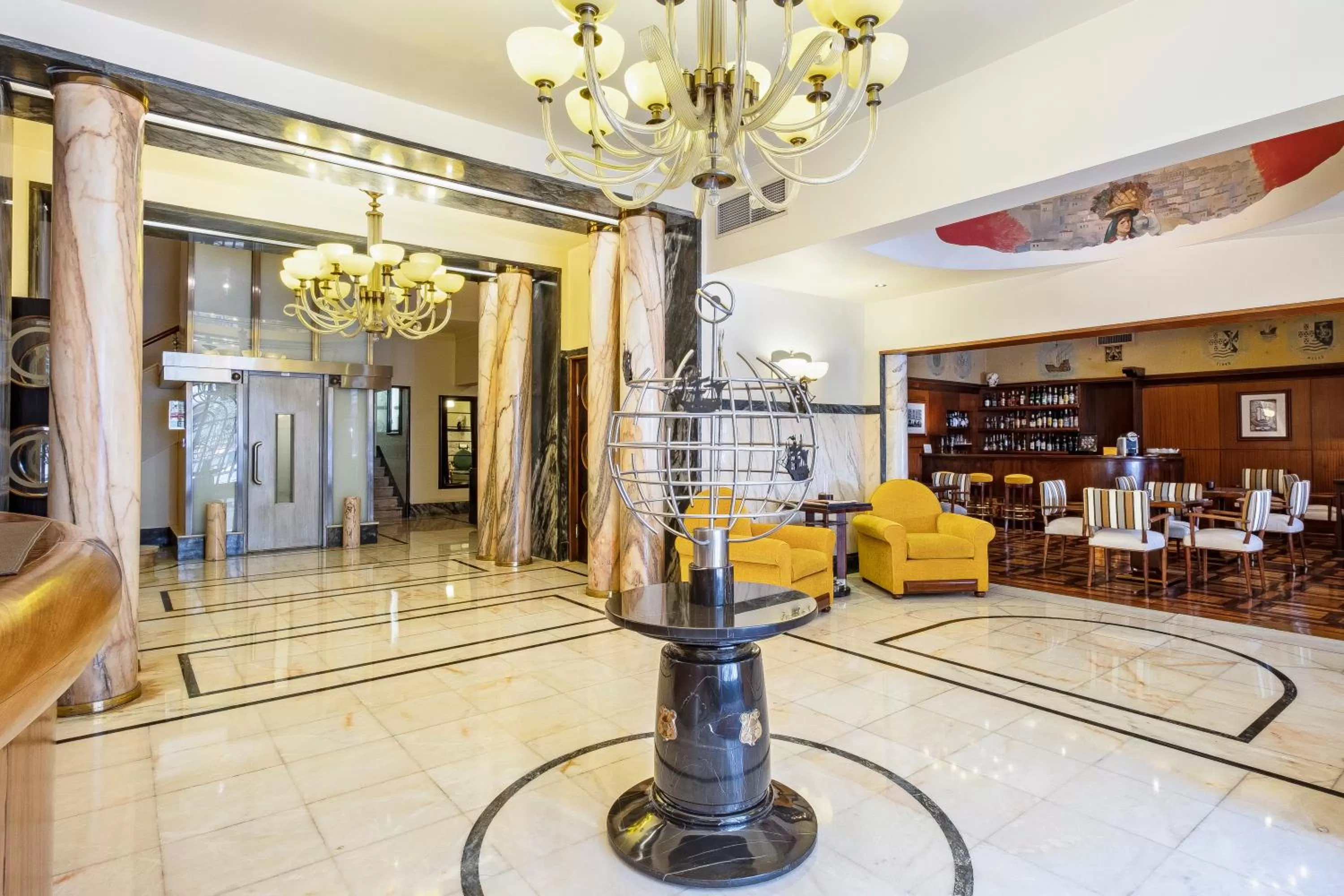 Lobby or reception in Hotel Britania Art Deco - Lisbon Heritage Collection - Avenida
