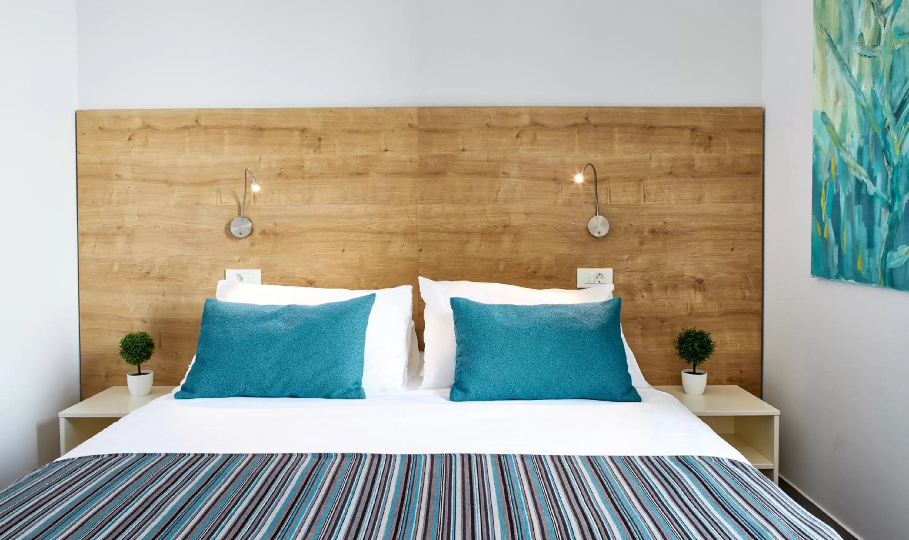 Bed in Hotel Štacija