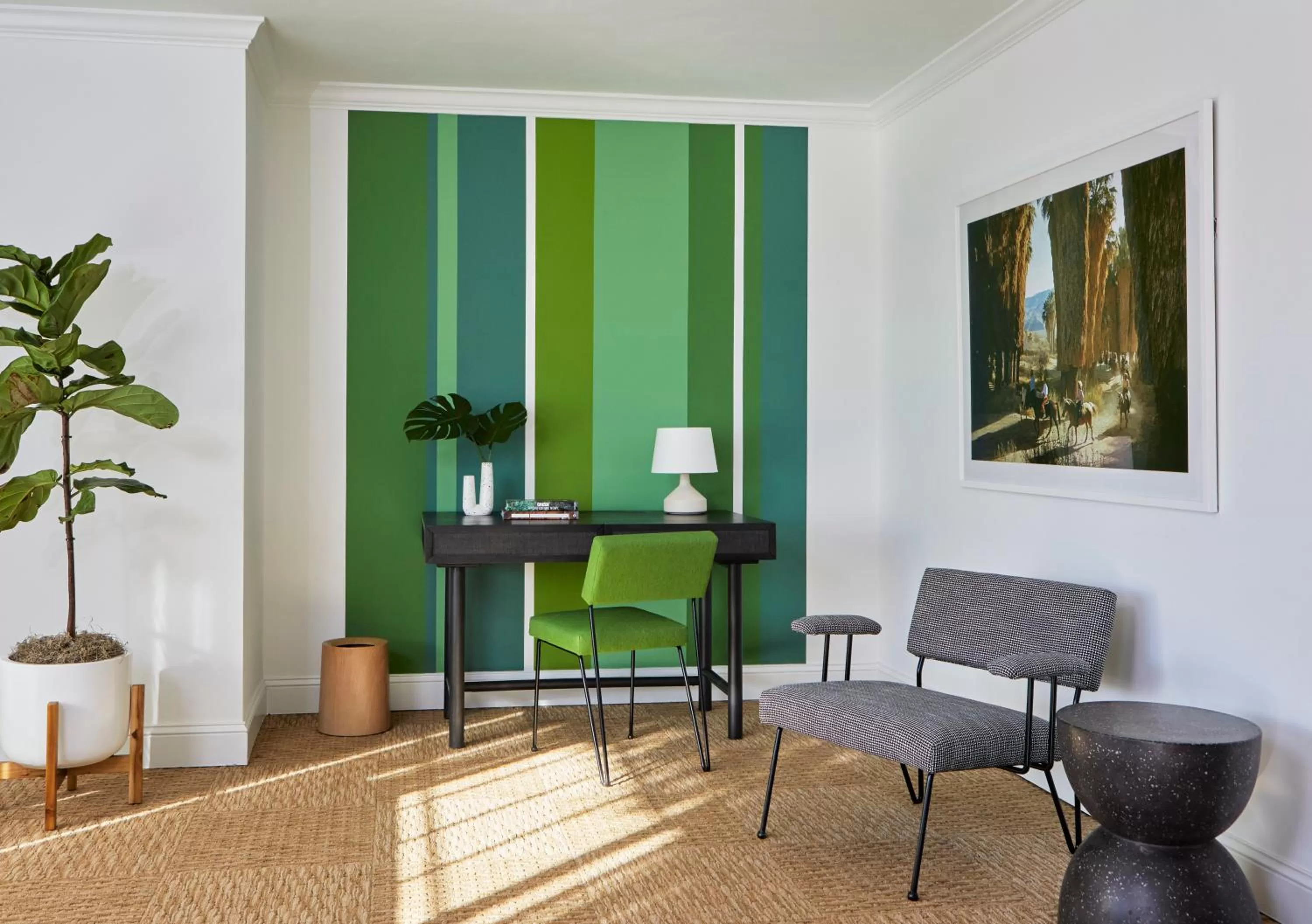 Seating area in Descanso Resort, A Men's Resort