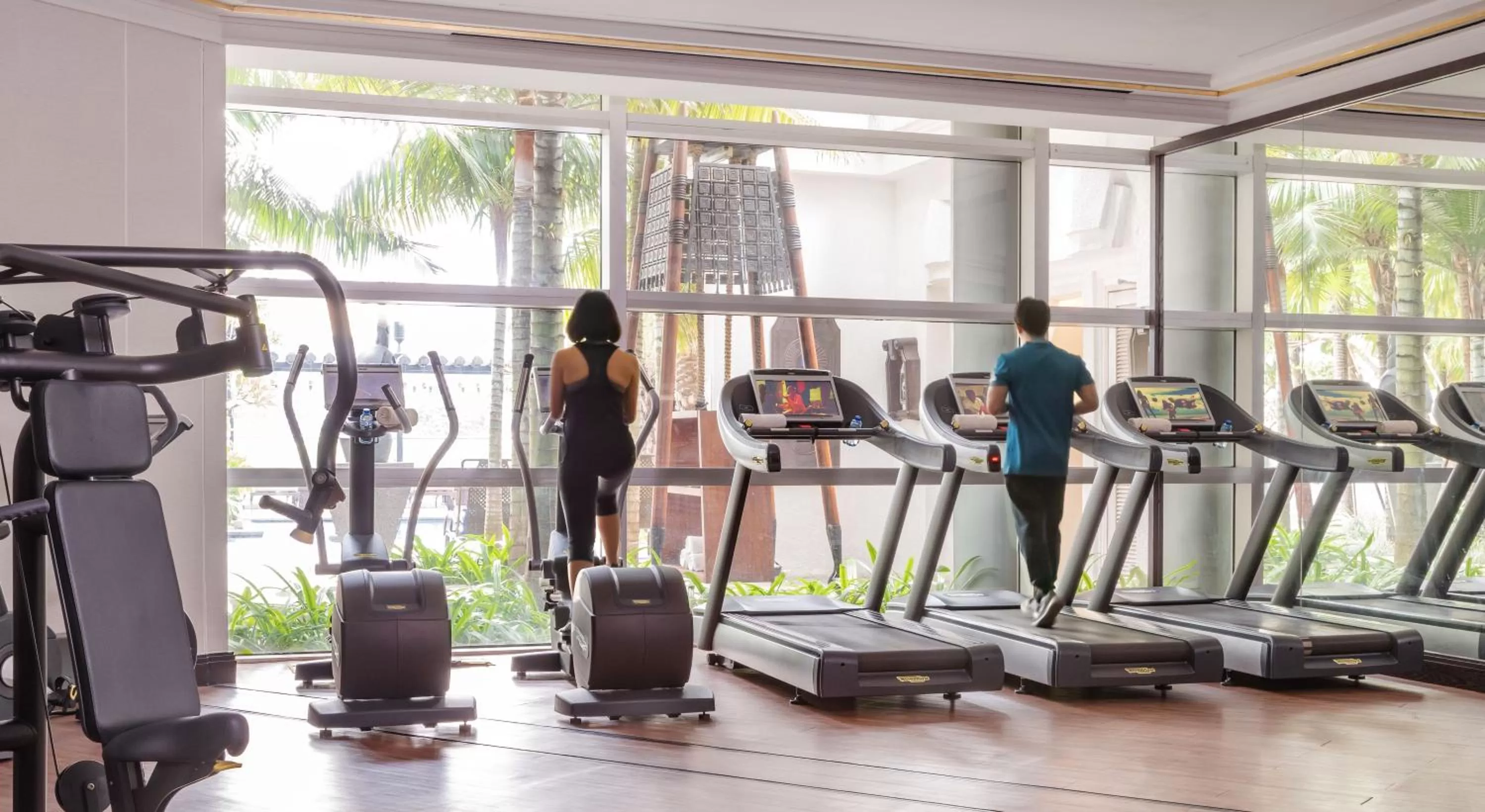 Fitness centre/facilities in Four Seasons Hotel Jakarta