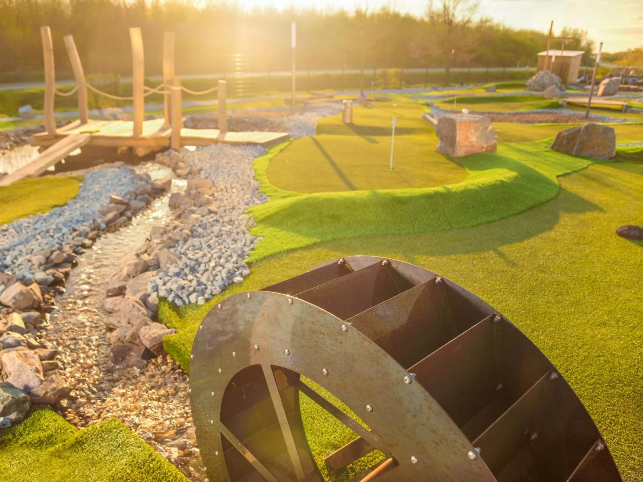 Minigolf in Hotel Fire & Ice Düsseldorf/Neuss