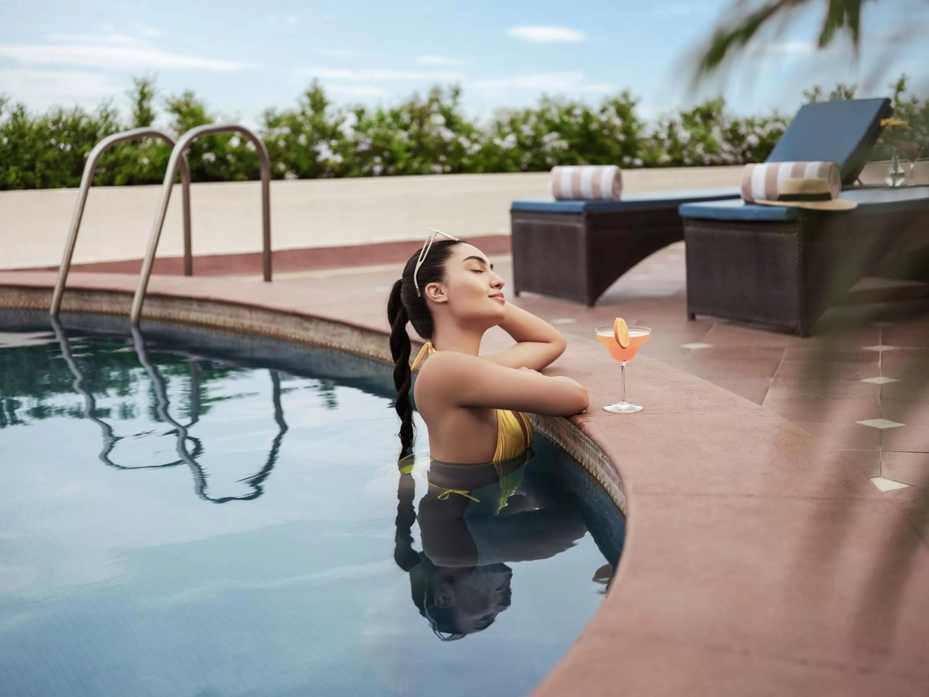 Natural landscape in Taj Krishna