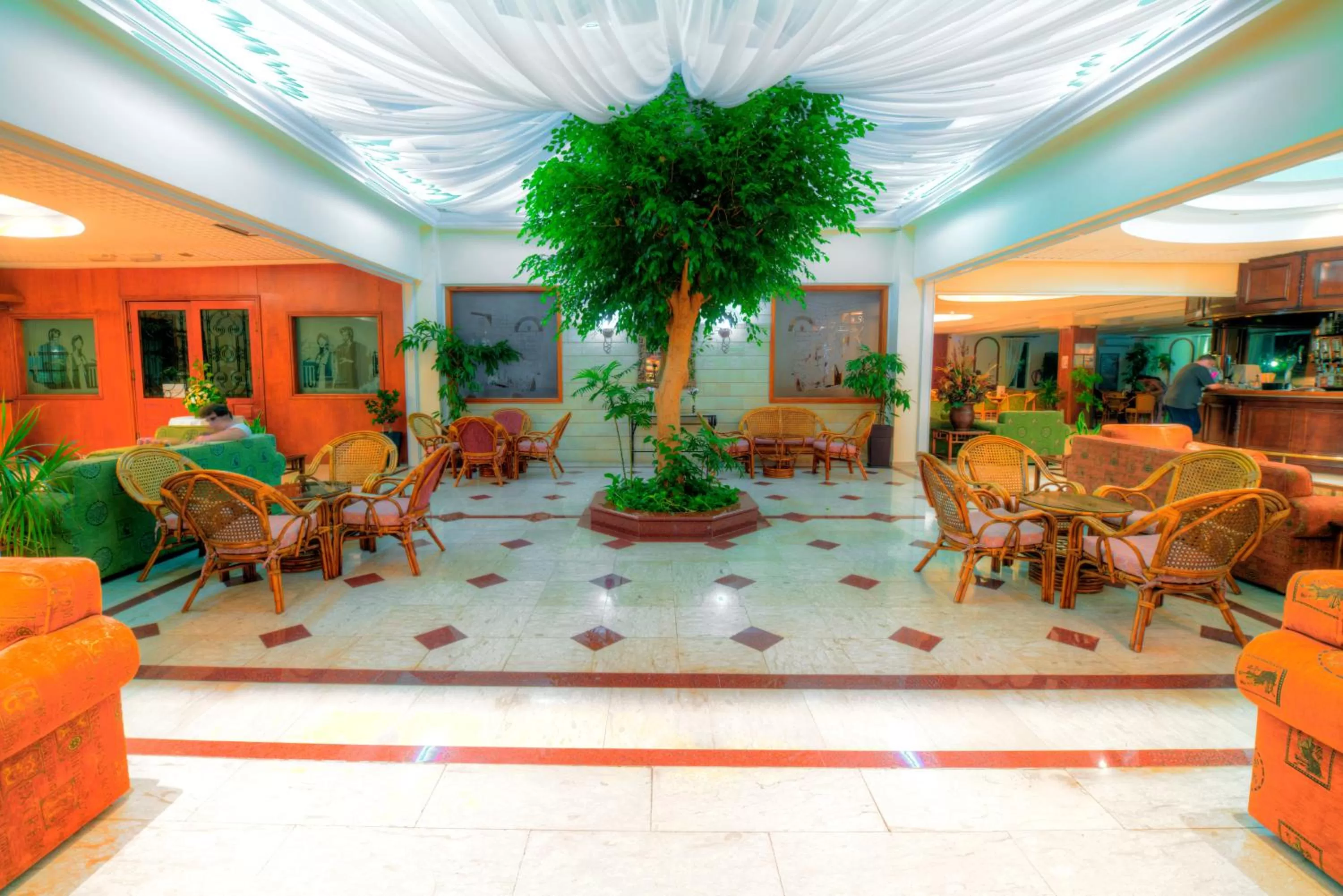 Lobby or reception in Avlida Hotel