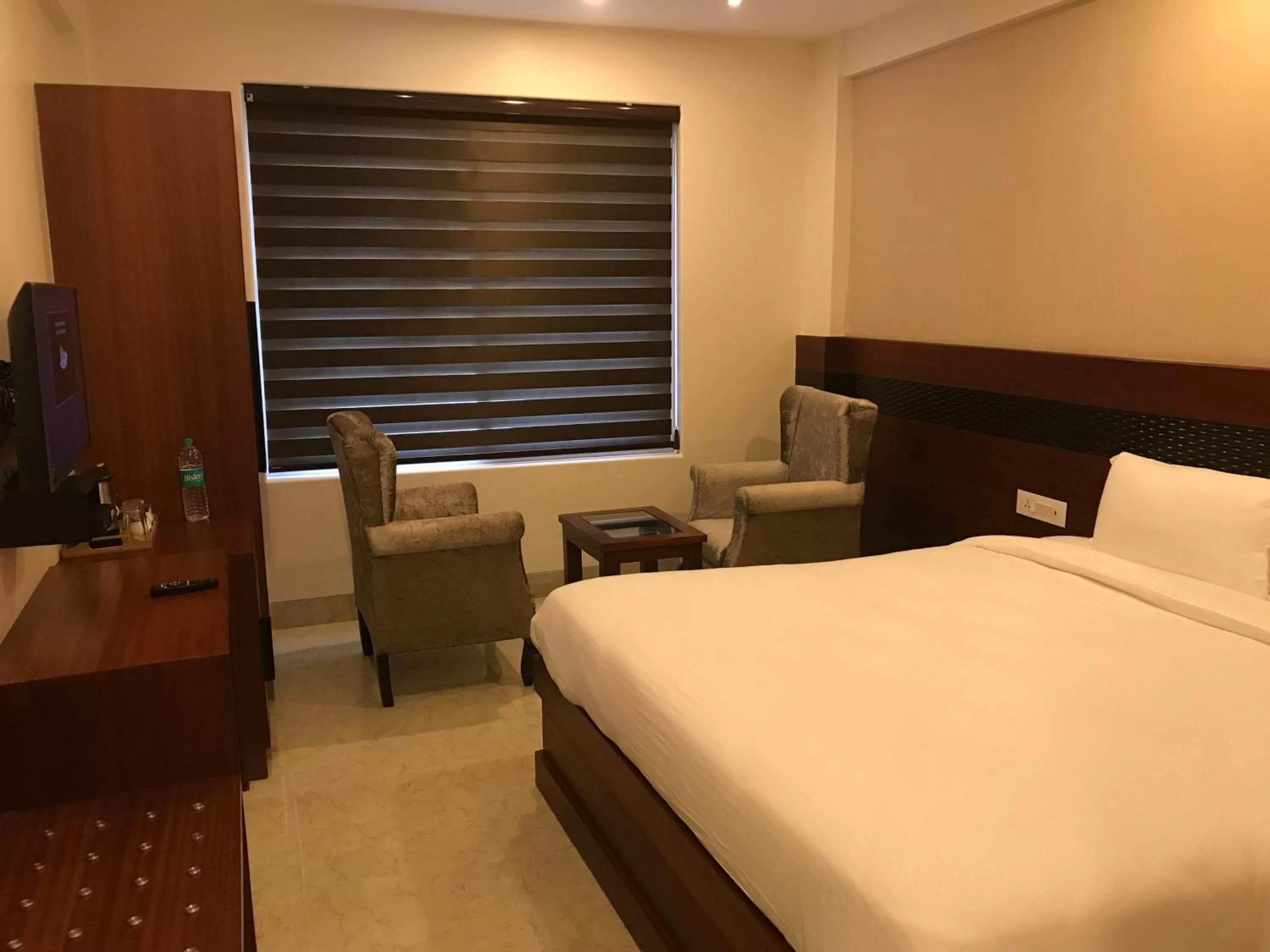 Bed in Holy River Hotel