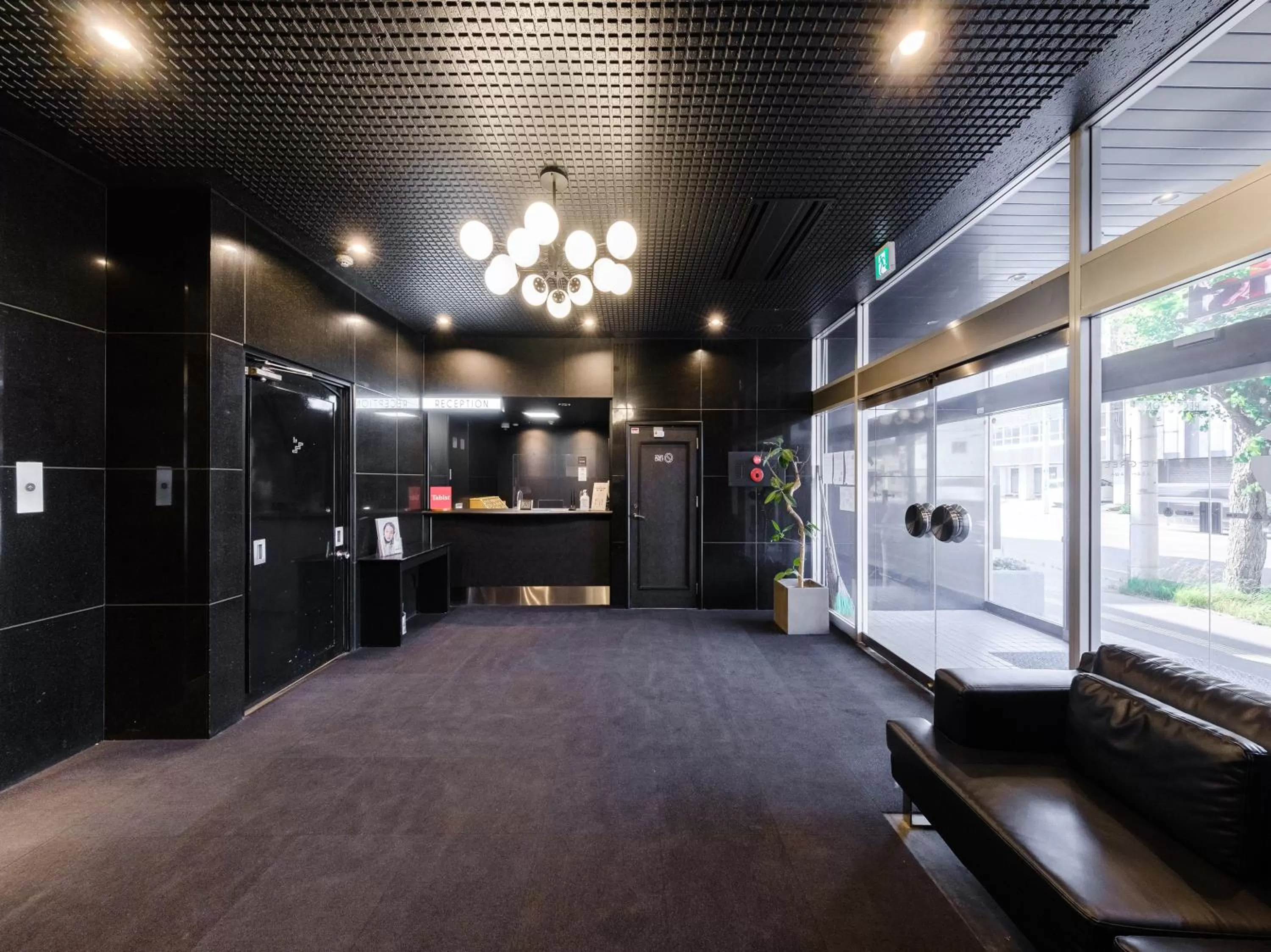 Lobby or reception in Tabist THE GREEN ASAHIKAWA