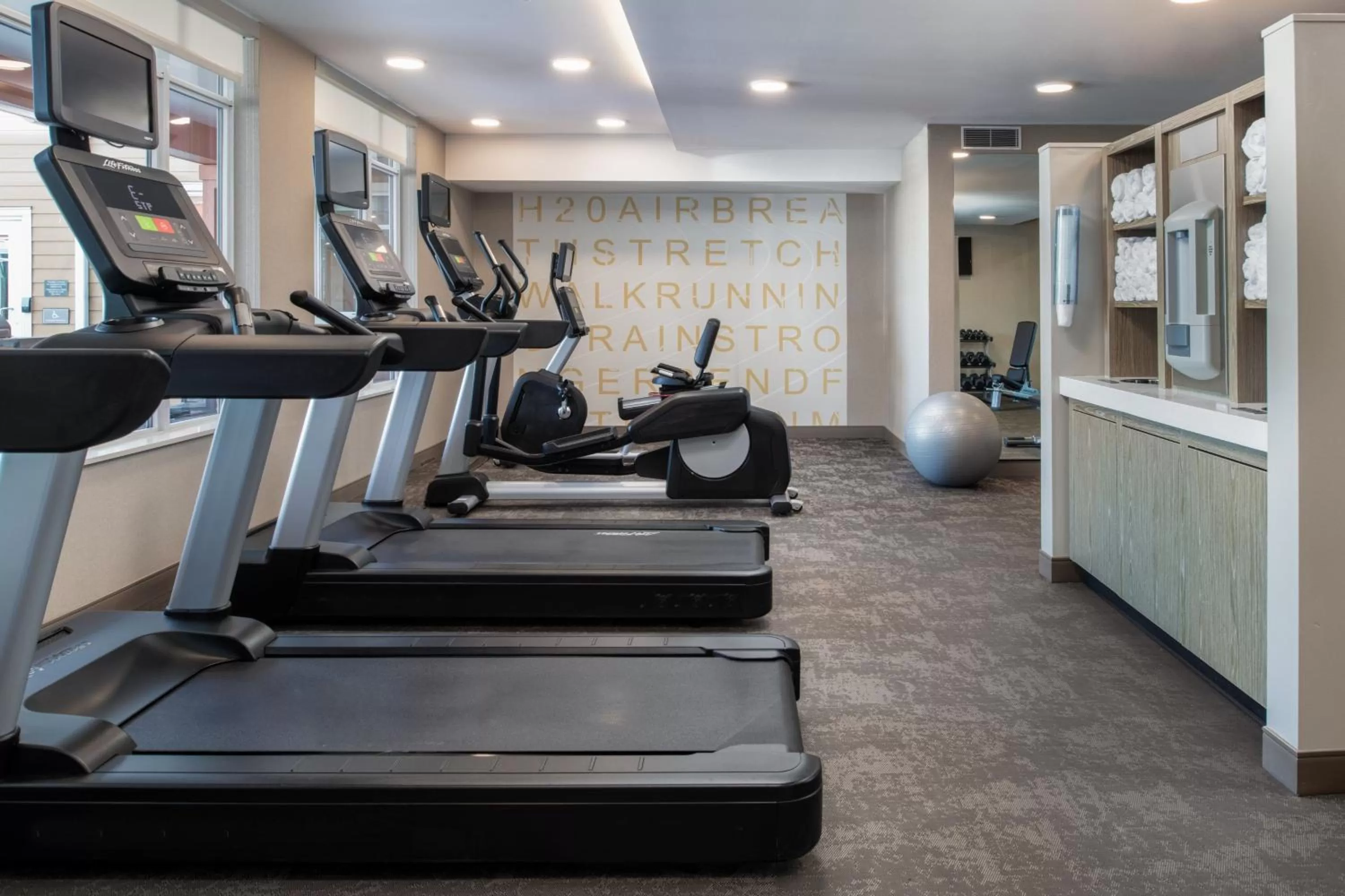 Fitness centre/facilities in Residence Inn by Marriott Portland Vancouver