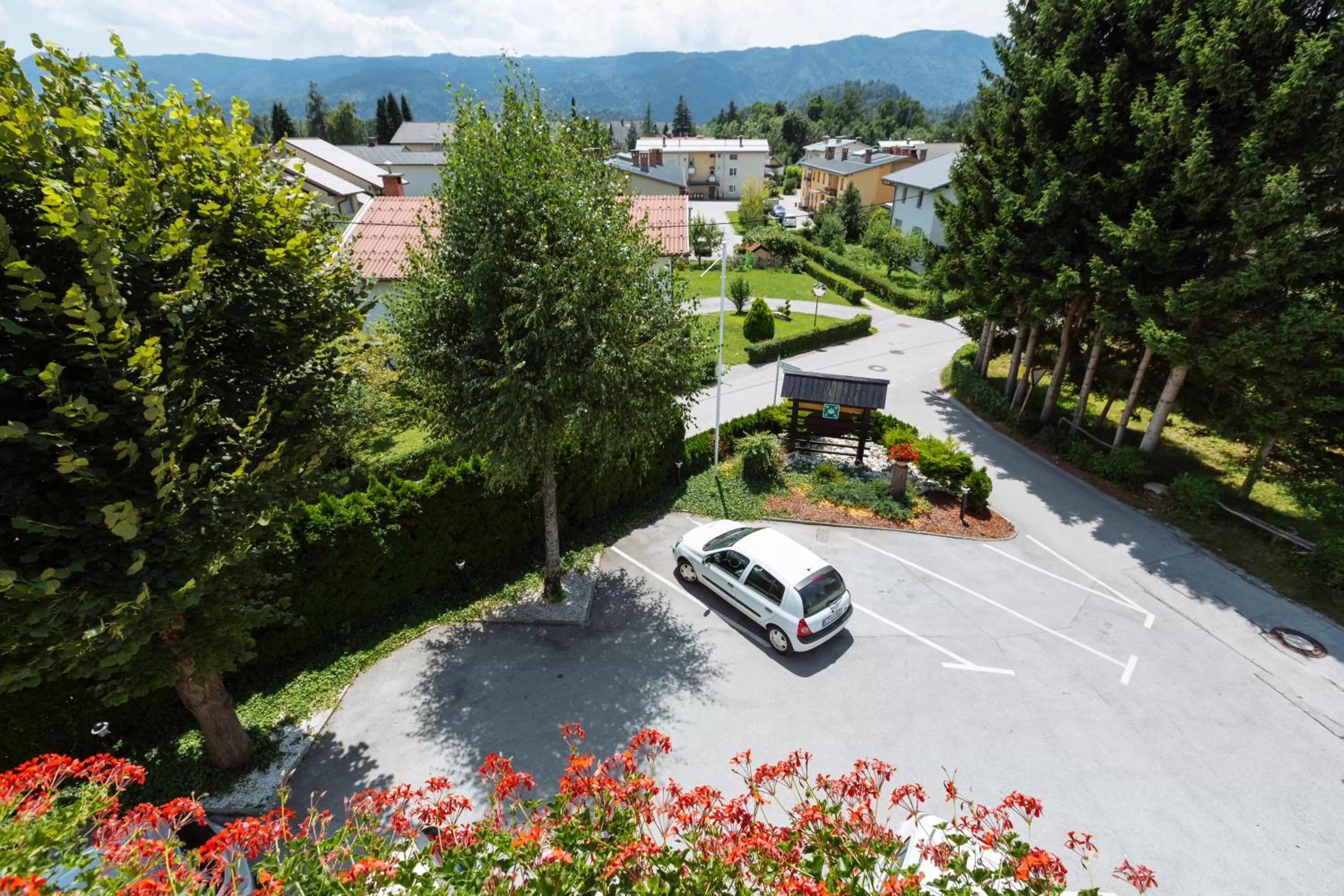 Garden view in Hotel GH Kolinska