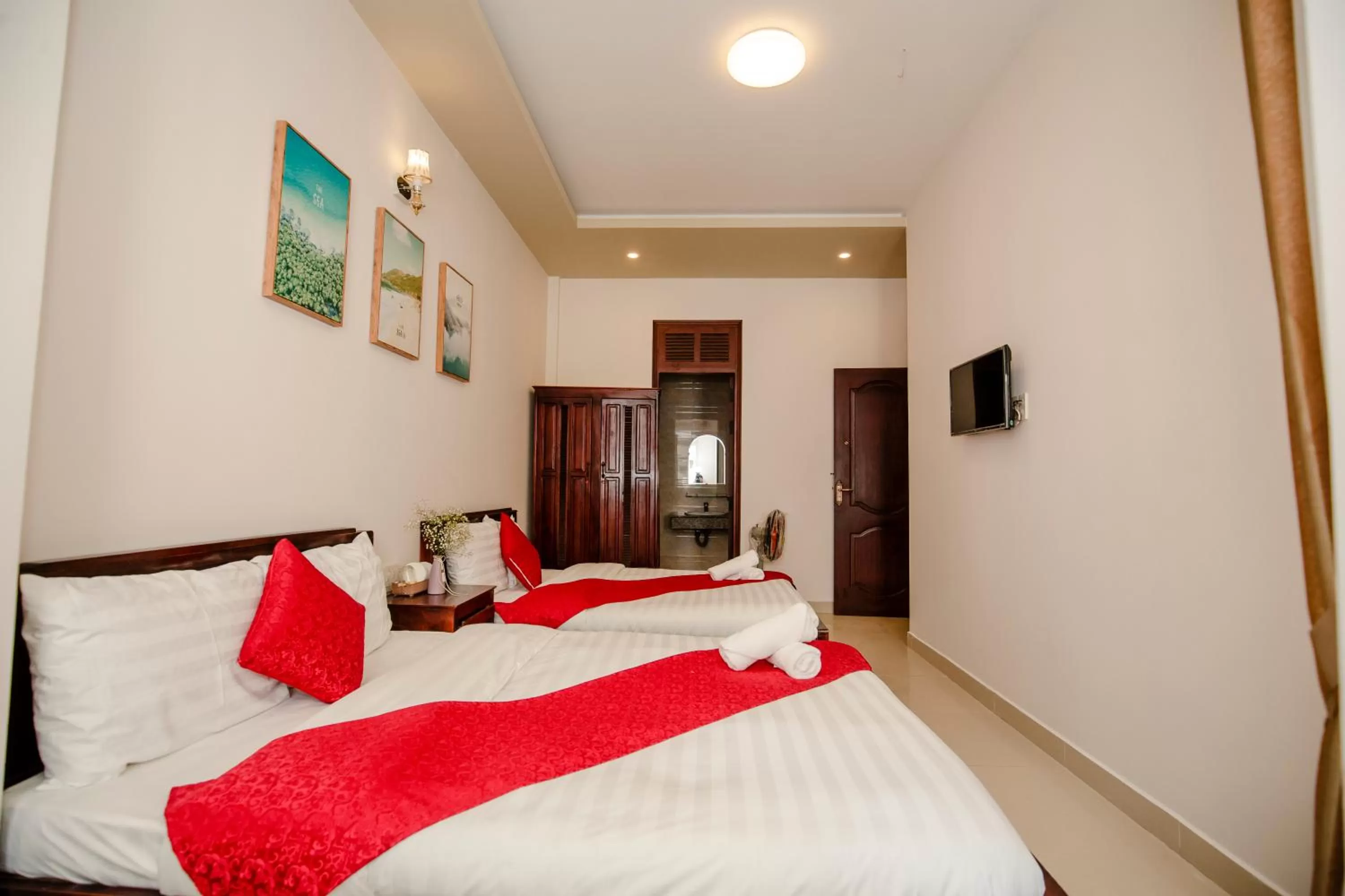 Bed in Conico Đà Lạt Hotel