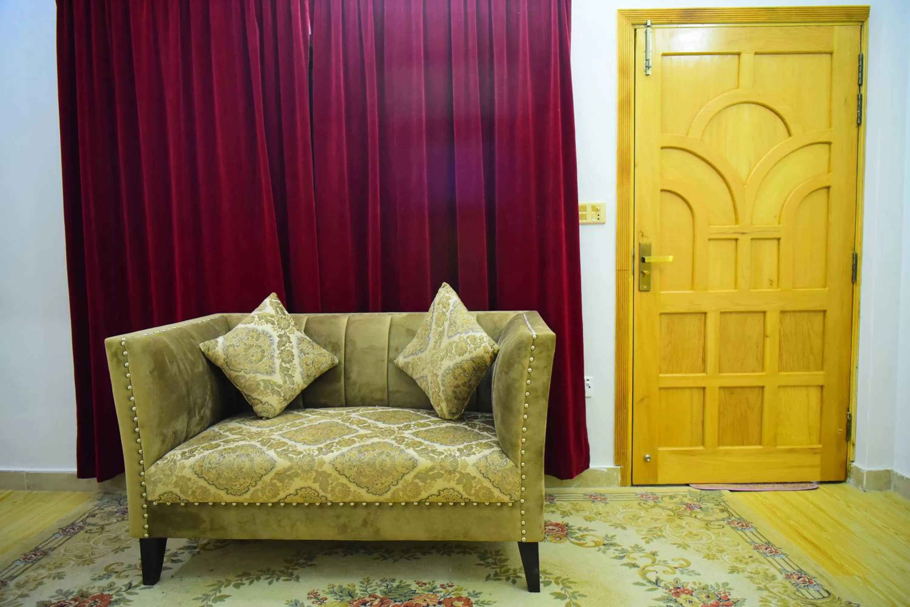 Seating area in Srinagar Homes