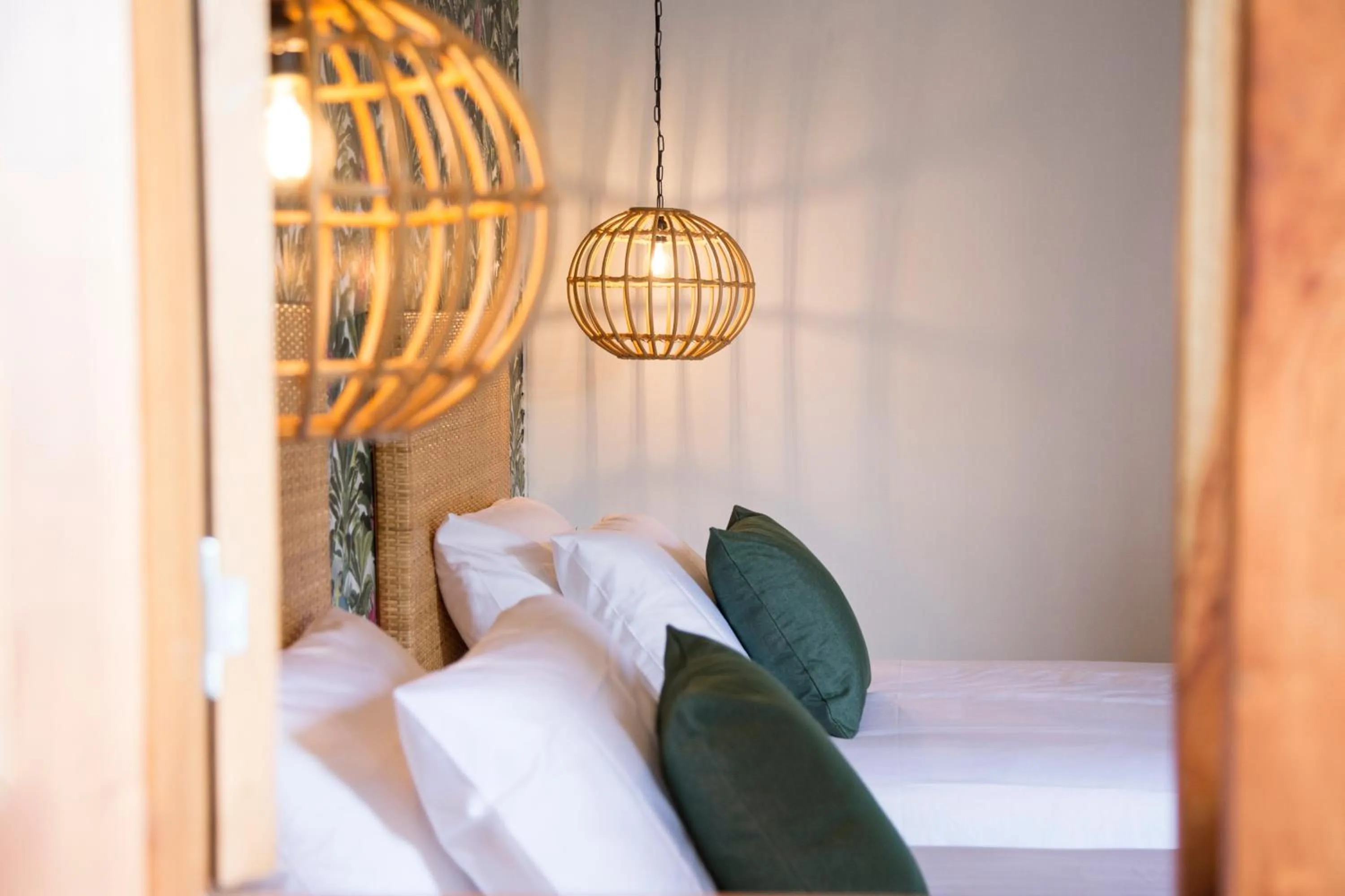 Decorative detail, Bed in Hotel Boutique Casa Mia