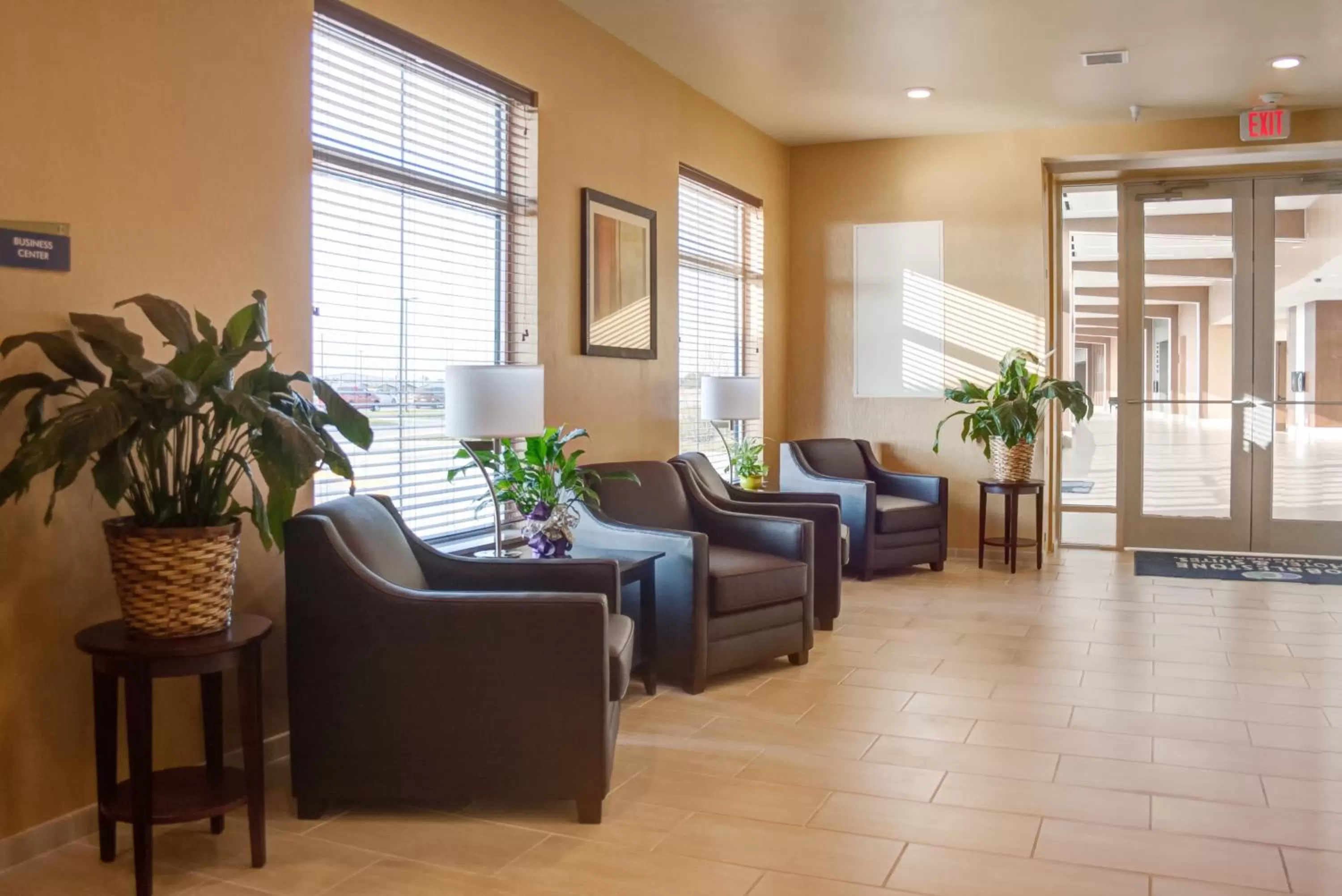 Lobby or reception in Cobblestone Hotel and Suites - Jefferson