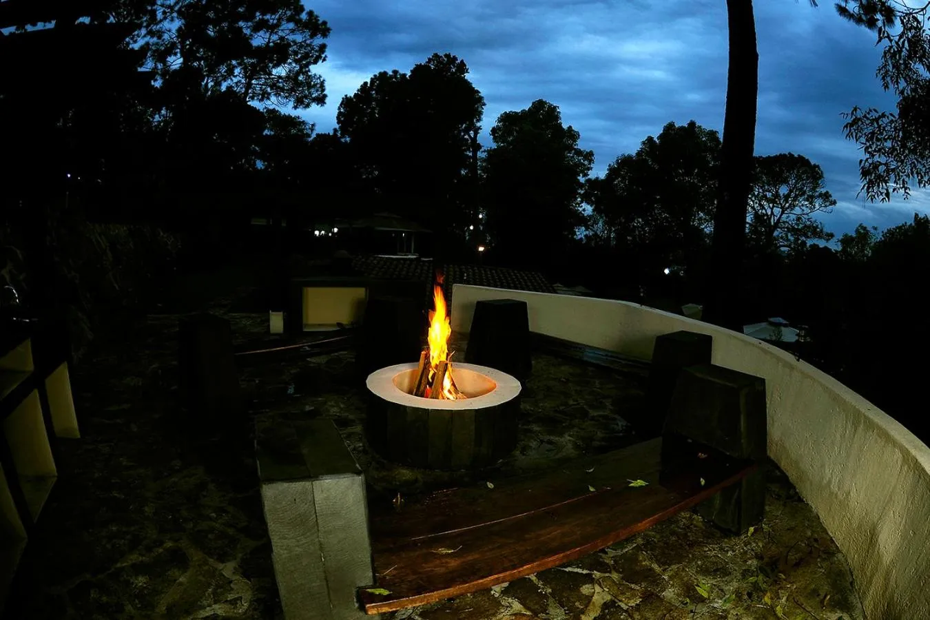 Patio in Loto Azul Resort & Spa