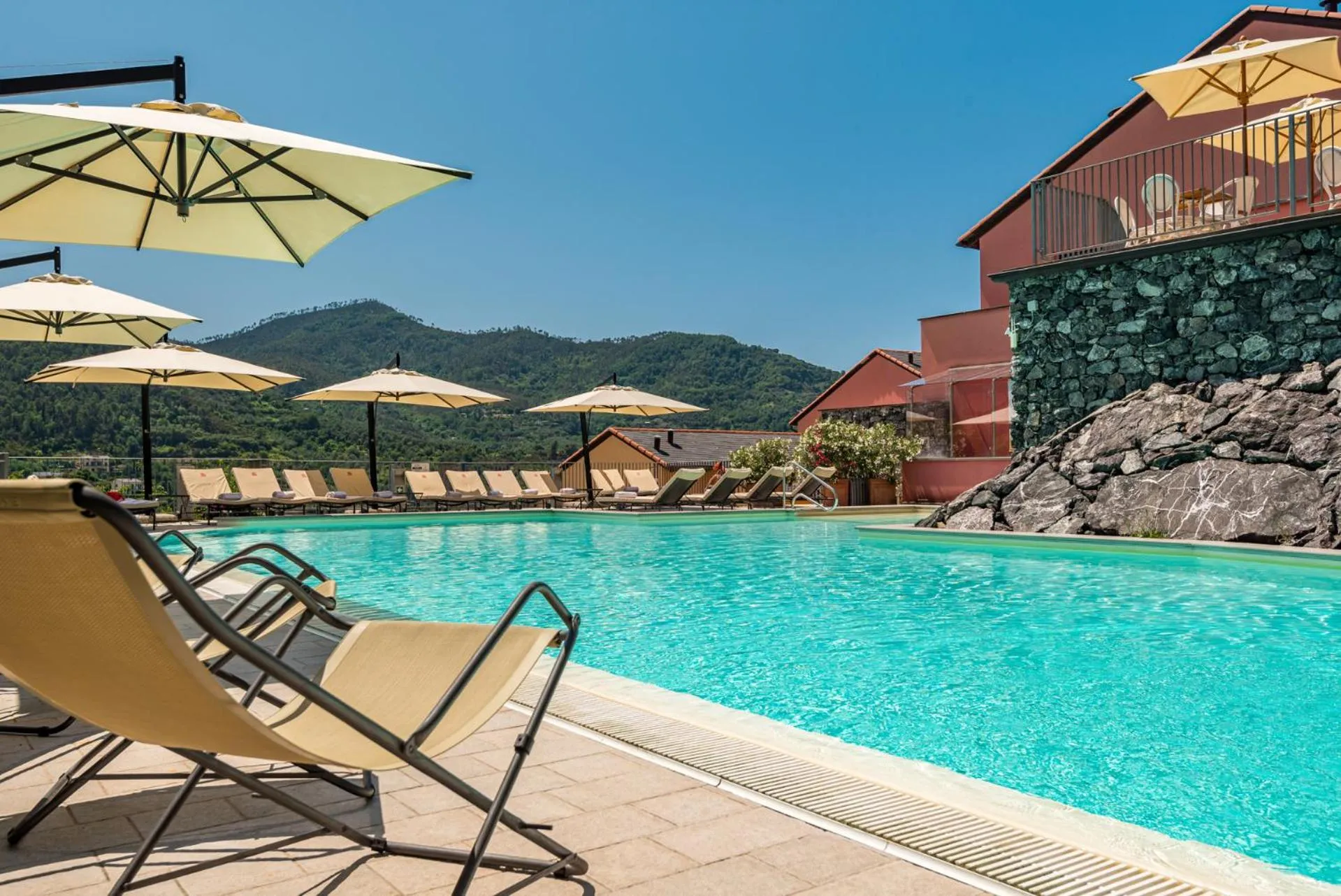 Swimming pool in Park Hotel Argento