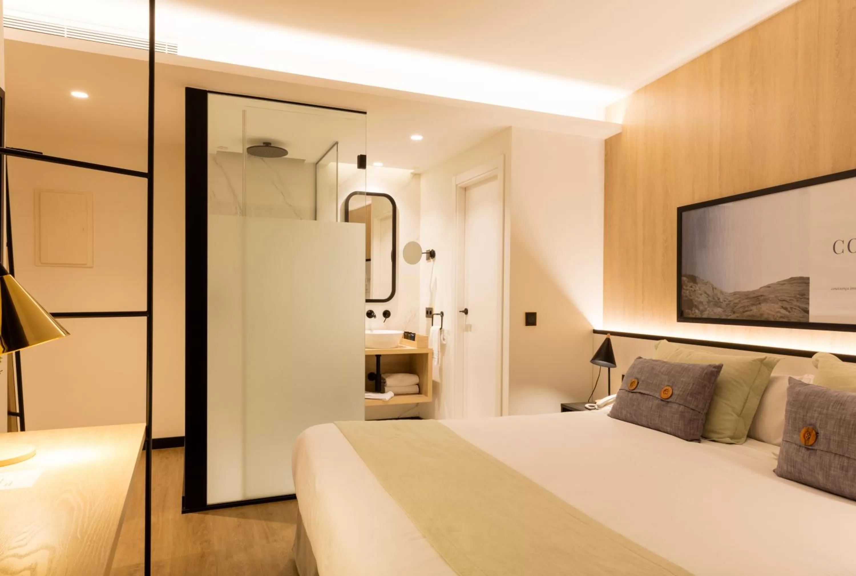 Bed in Ars Magna Bleisure Hotel