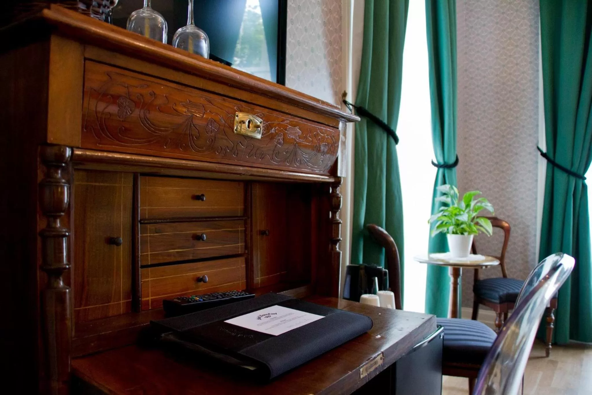 Seating area in Hotel Kong Carl - Unike Hoteller