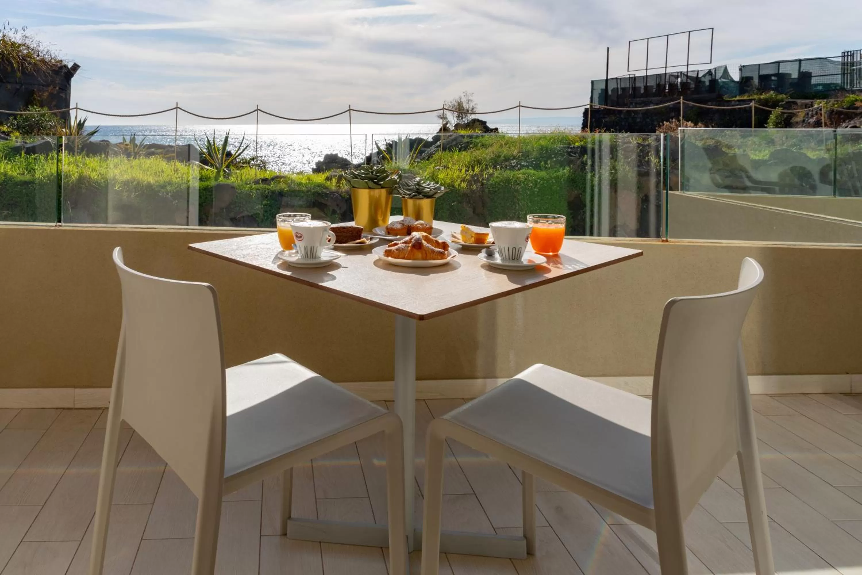 Balcony/Terrace in Zeus Hotel - Aparthotel - Meeting & Congress