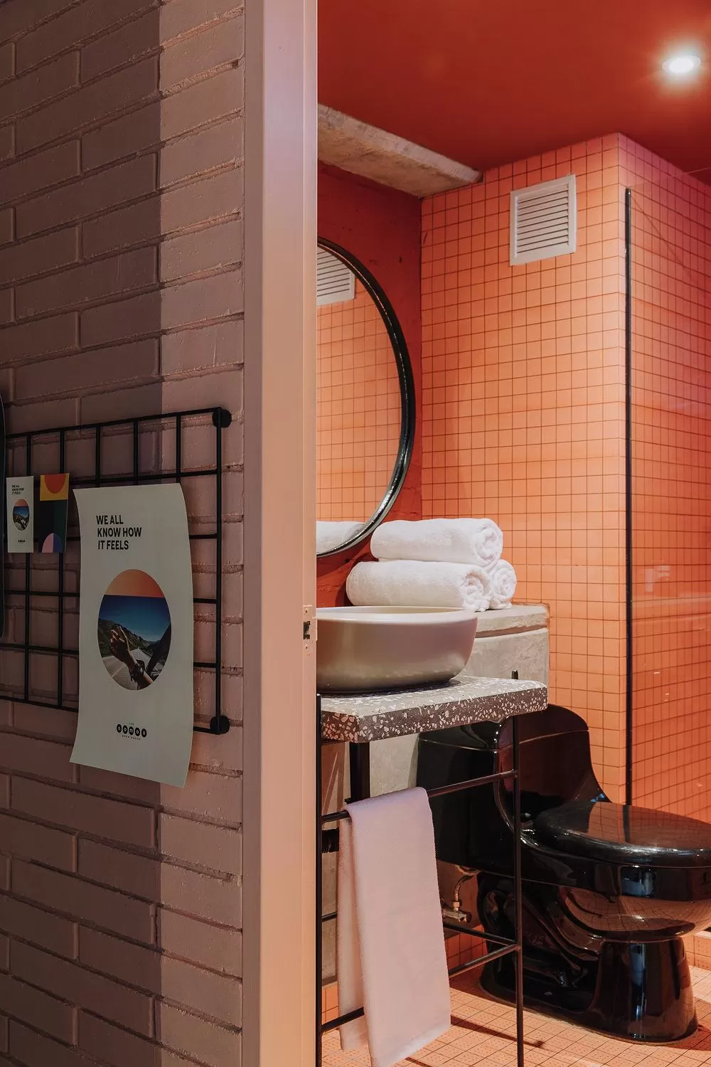 Bathroom in The Somos Beats Hotel & Rooftop