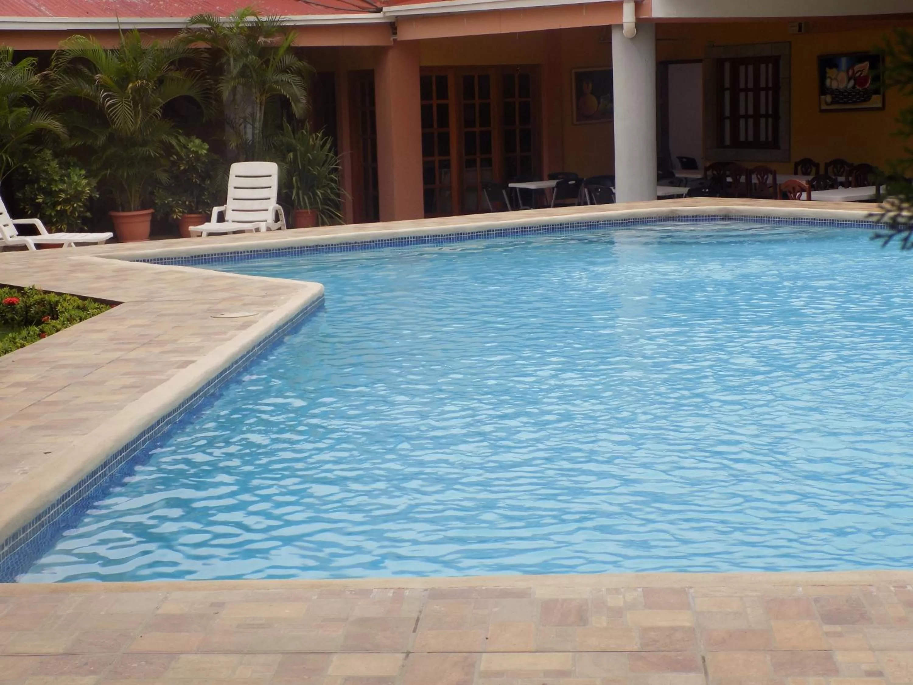 Swimming pool in Hotel Los Pinos