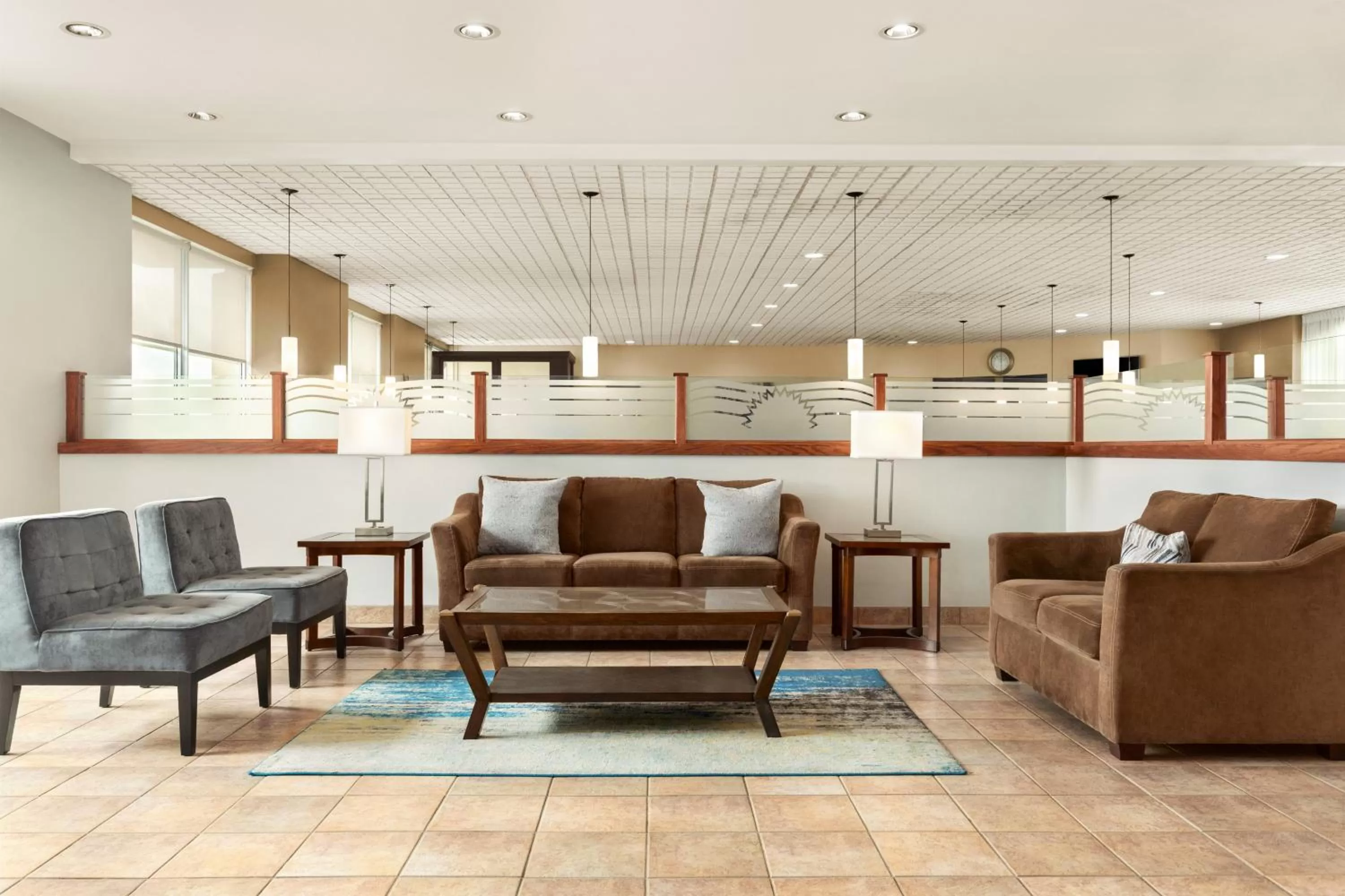 Seating area in Days Inn by Wyndham London