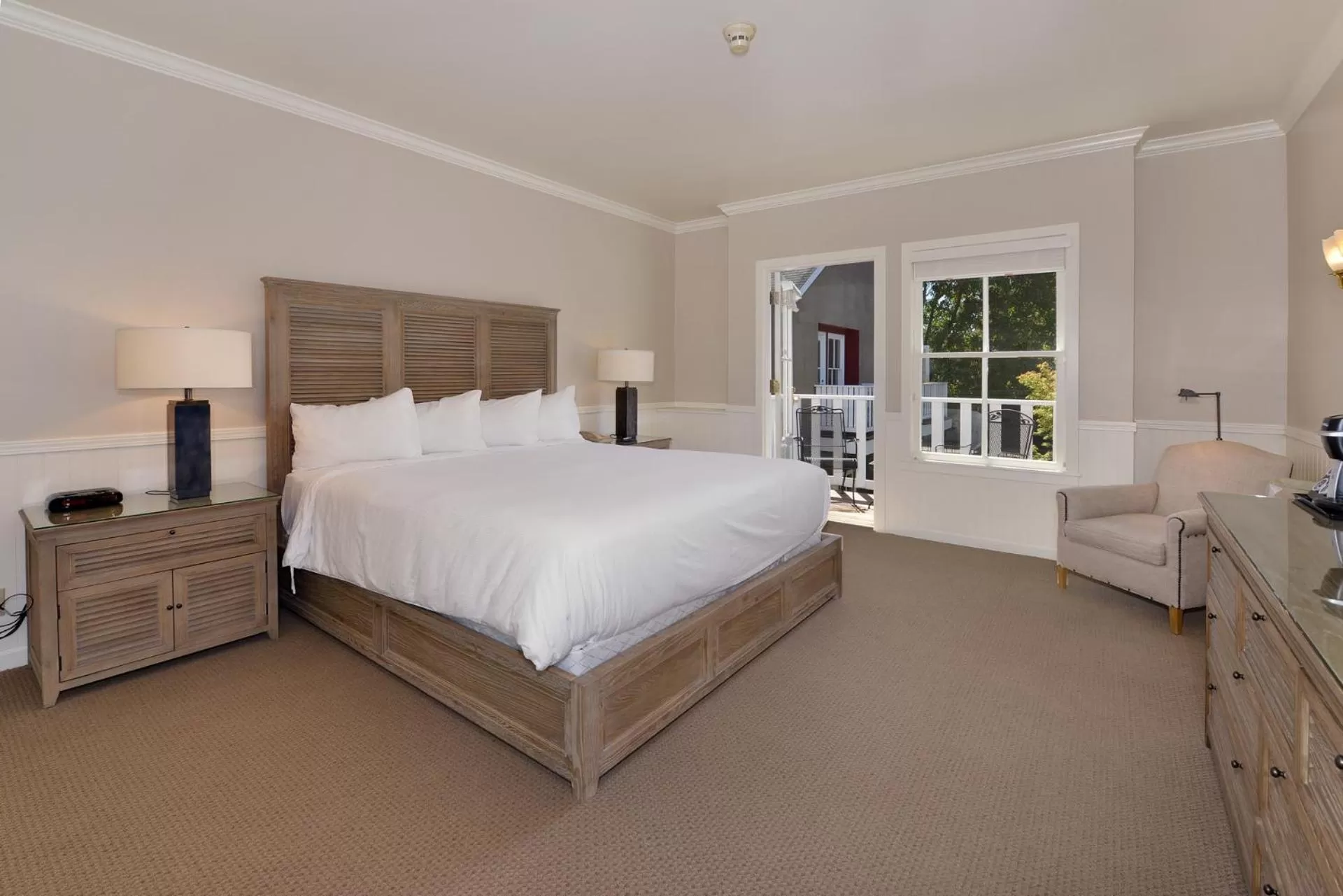 Bed in Hotel La Rose