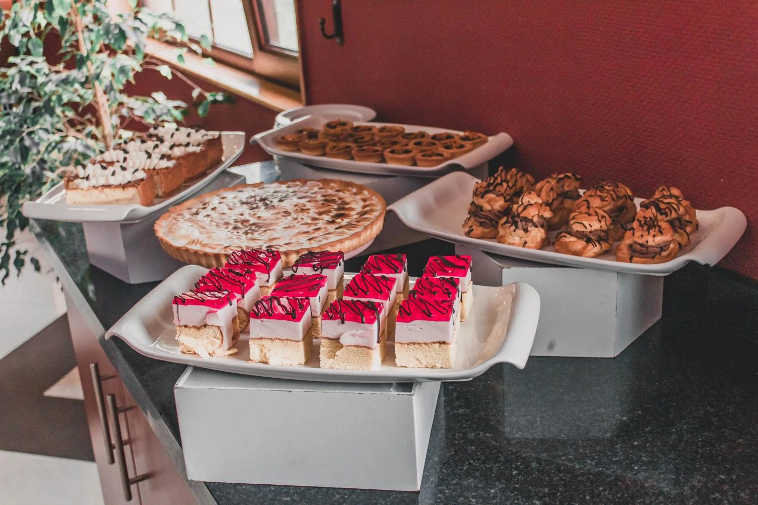 Buffet breakfast in Hotel Diego de Almagro Coyhaique