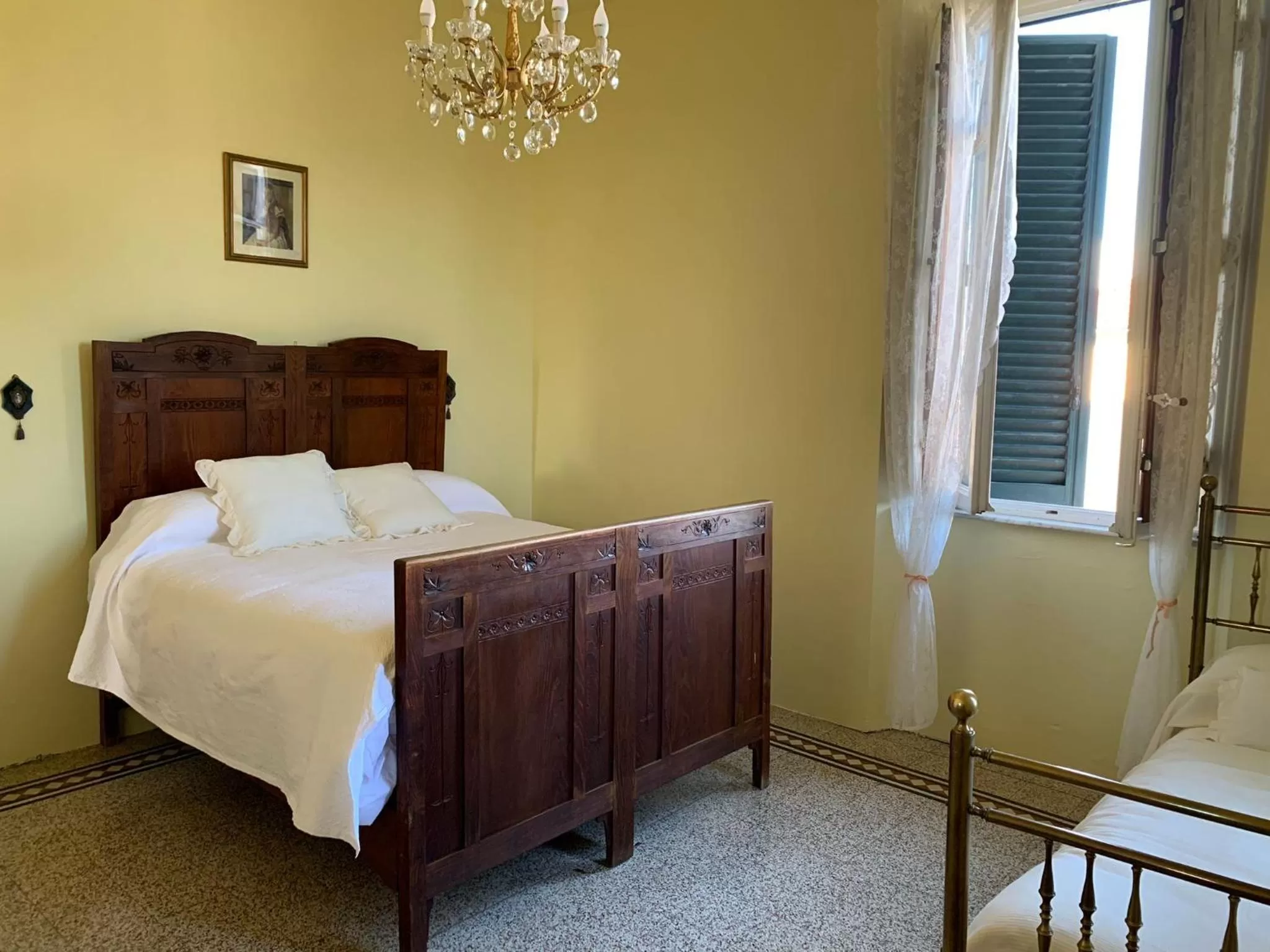 Bed in Villa Adelina