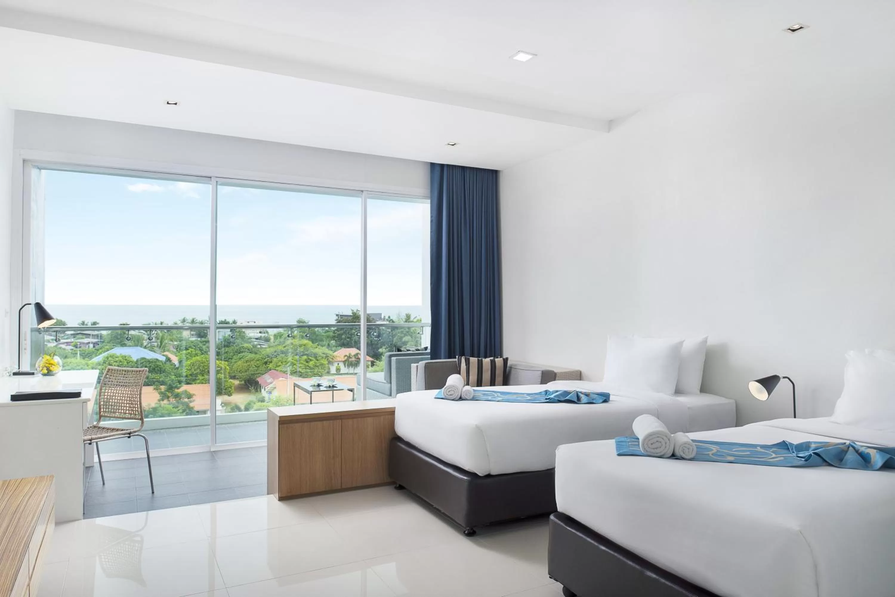 View (from property/room), Bed in Mida De Sea Hua Hin - SHA PLUS