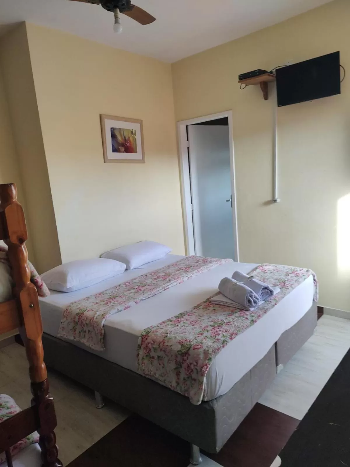 Bedroom, Bed in Hotel Buriti Itupeva