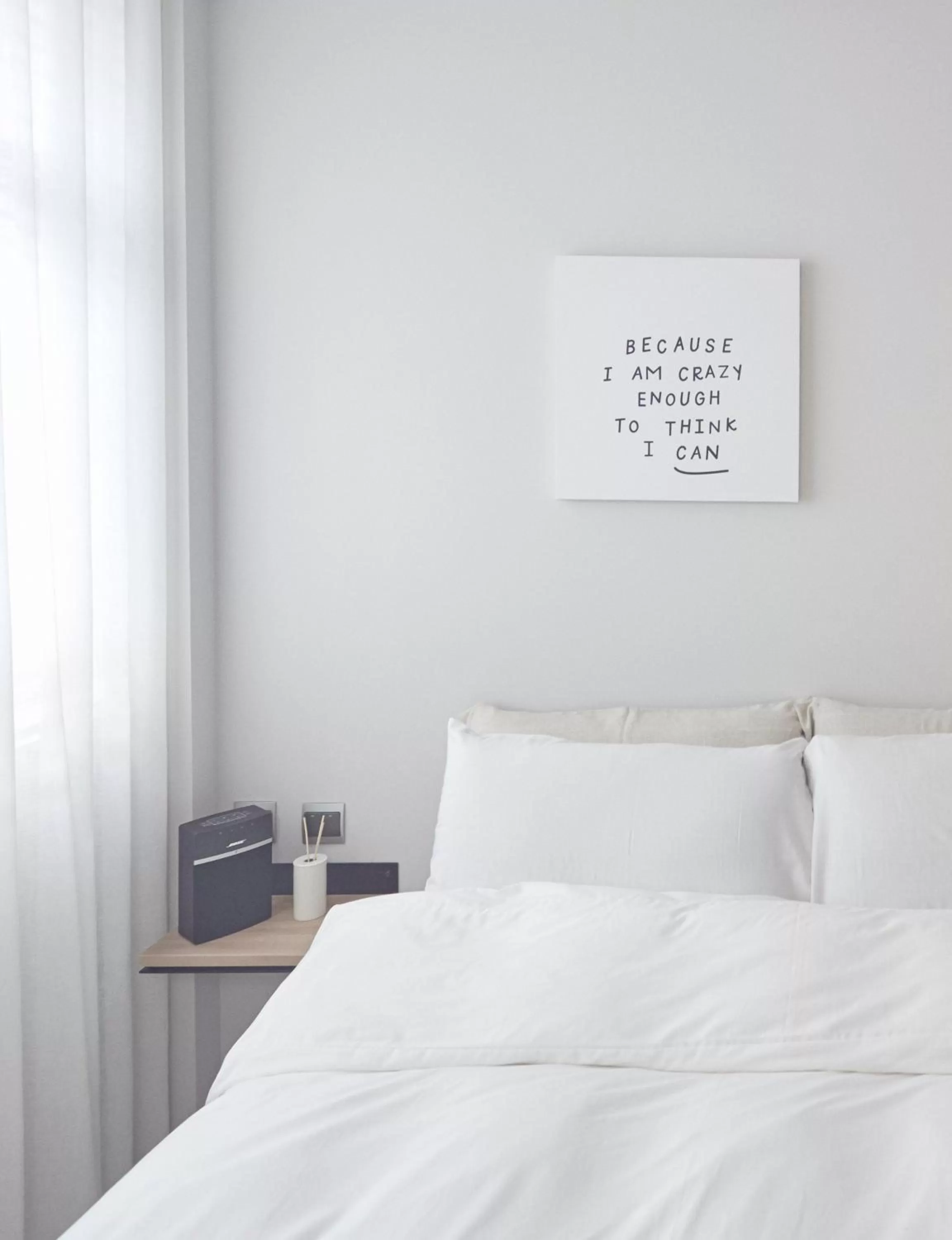 Decorative detail, Bed in The Door Inn