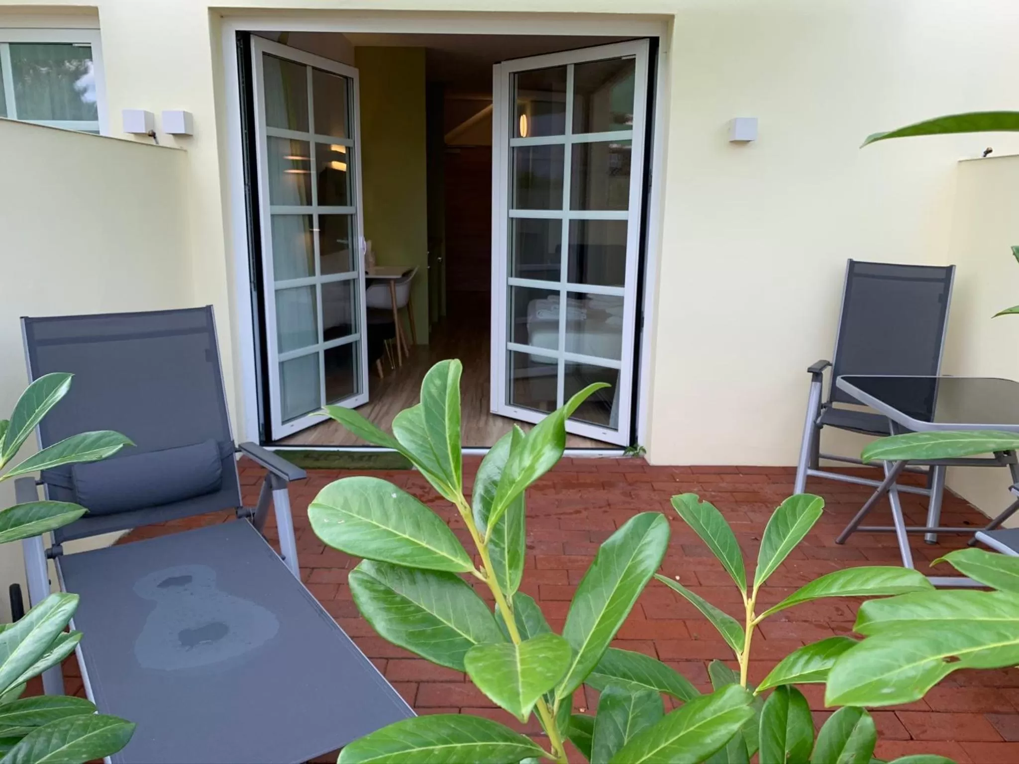 Balcony/Terrace in Park-Lodge Am Rohrbusch
