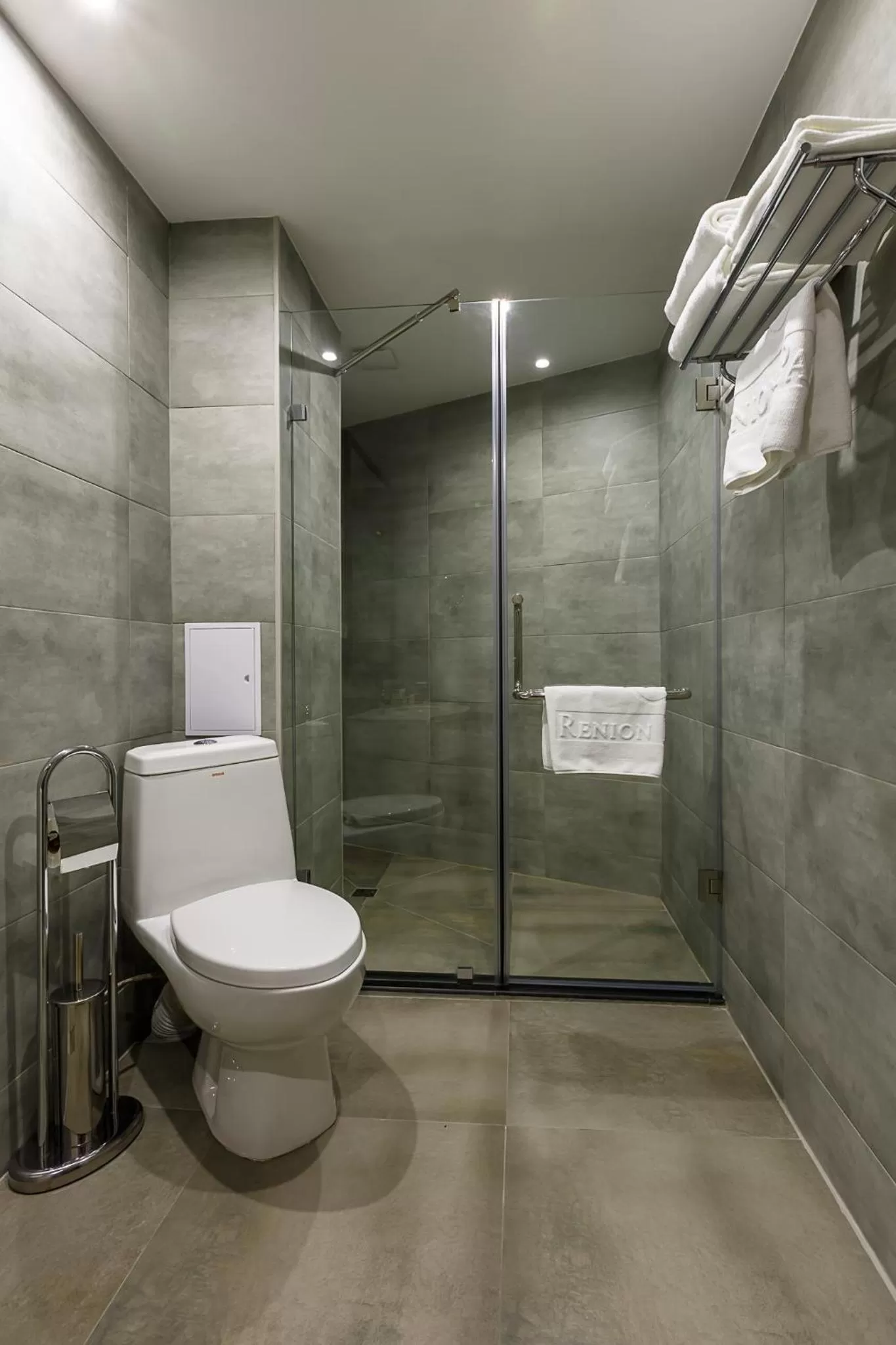 Shower in Renion Hills Hotel