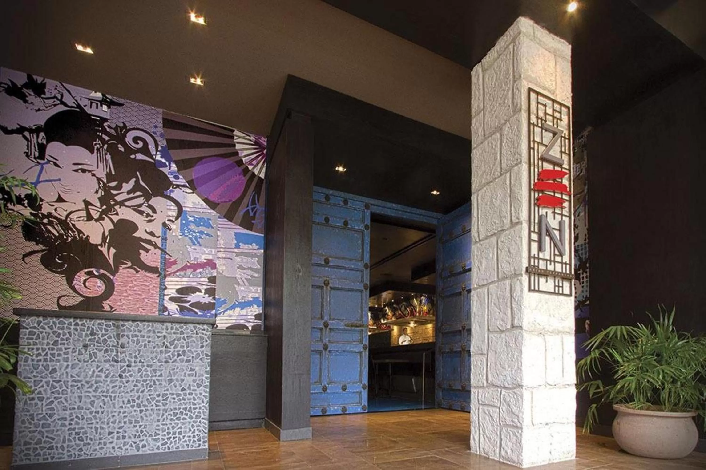 Facade/entrance in Hard Rock Hotel Riviera Maya - All Inclusive