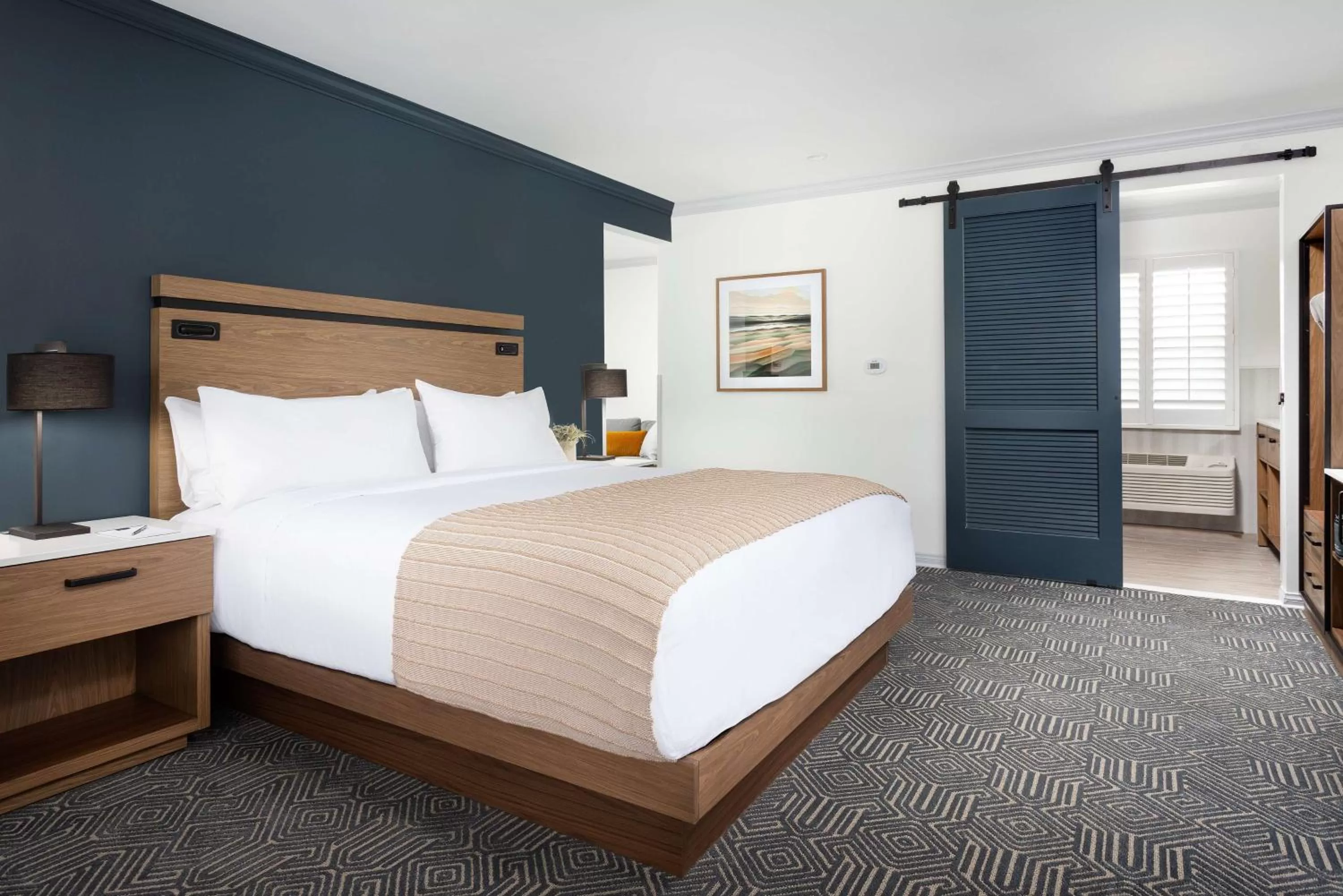 Bed in The Hadsten Solvang, Tapestry Collection by Hilton