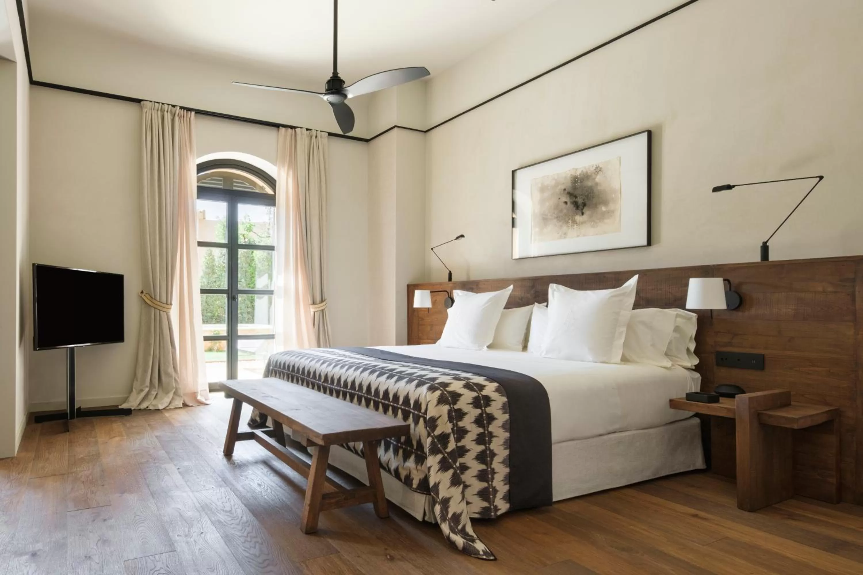 Bed in Can Ferrereta