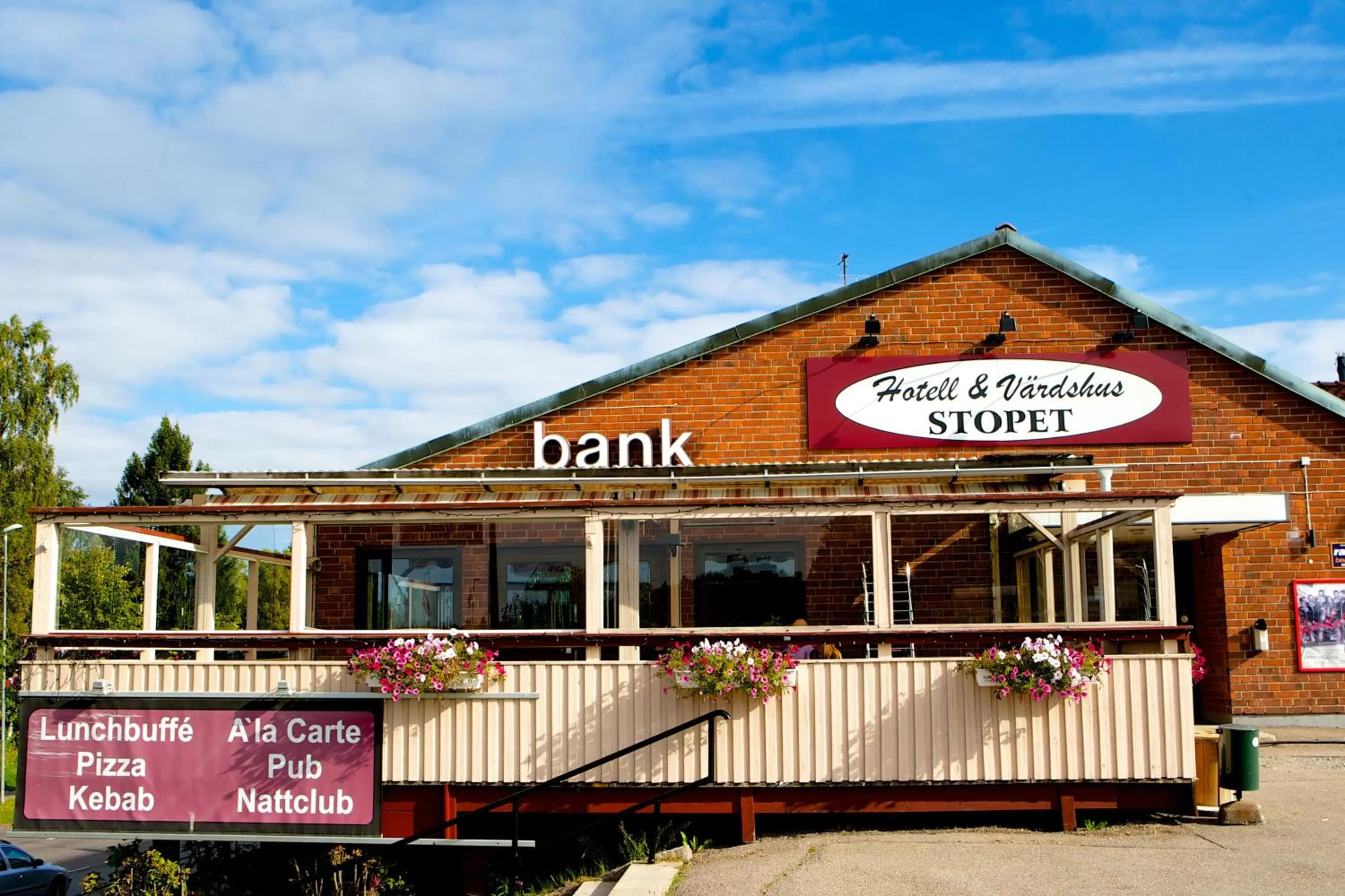 Property building in Värdshuset Stopet