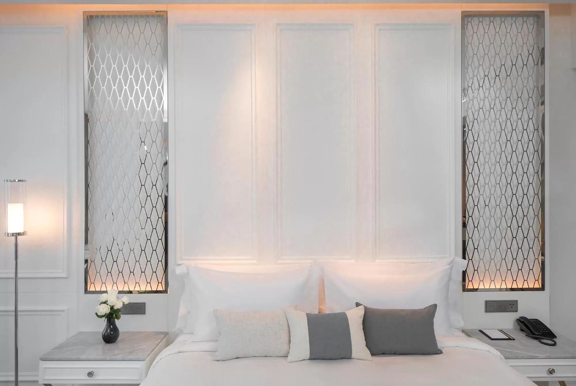 Bed in De Princess Hotel Udonthani