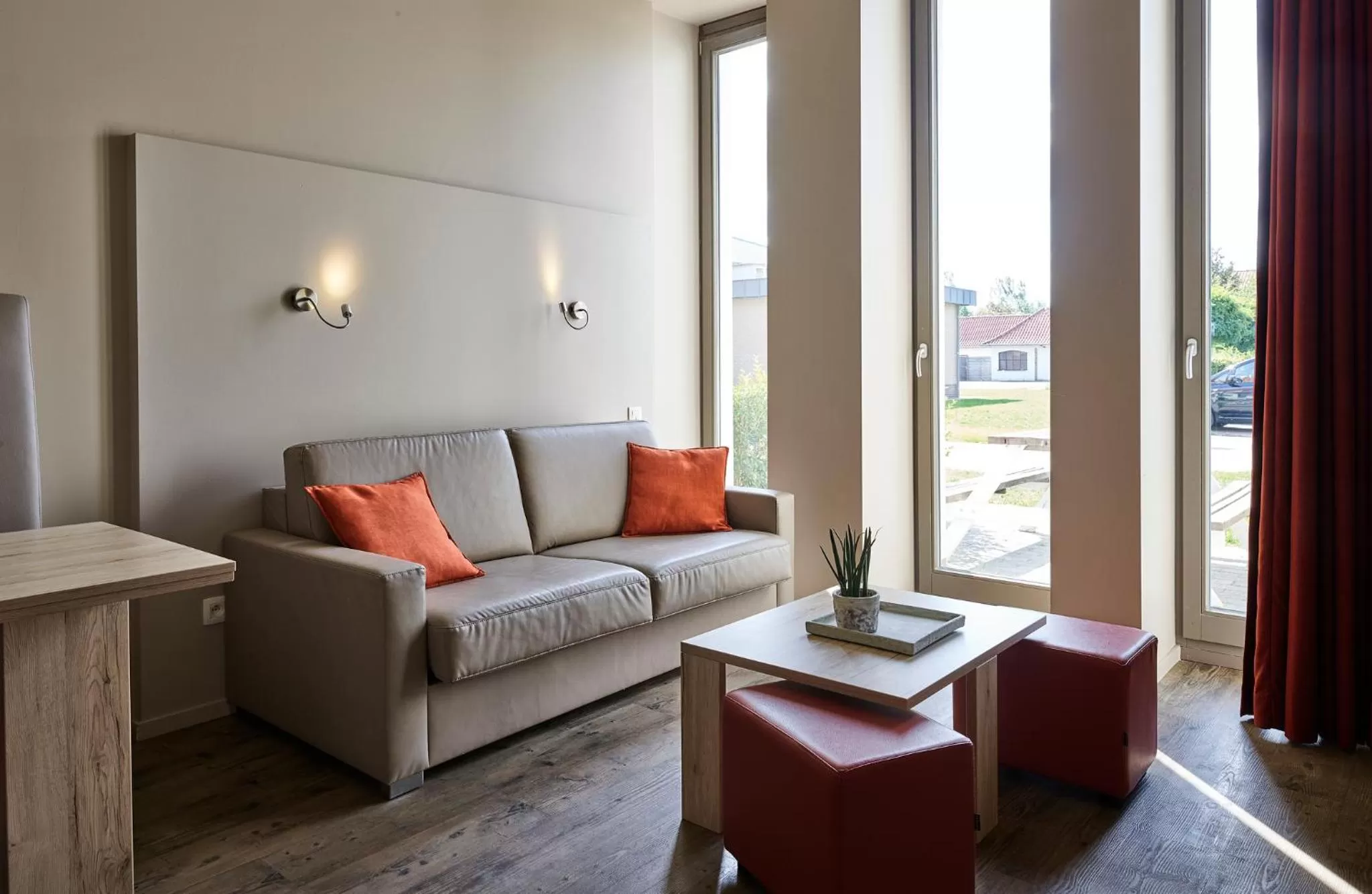 Seating area in Holiday Suites Westende - Middelkerke