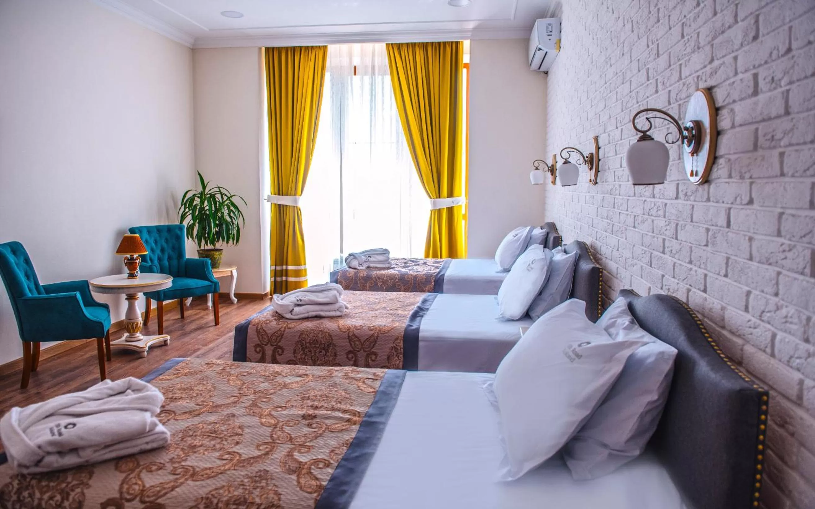Photo of the whole room, Bed in Silk Road Kokand Hotel