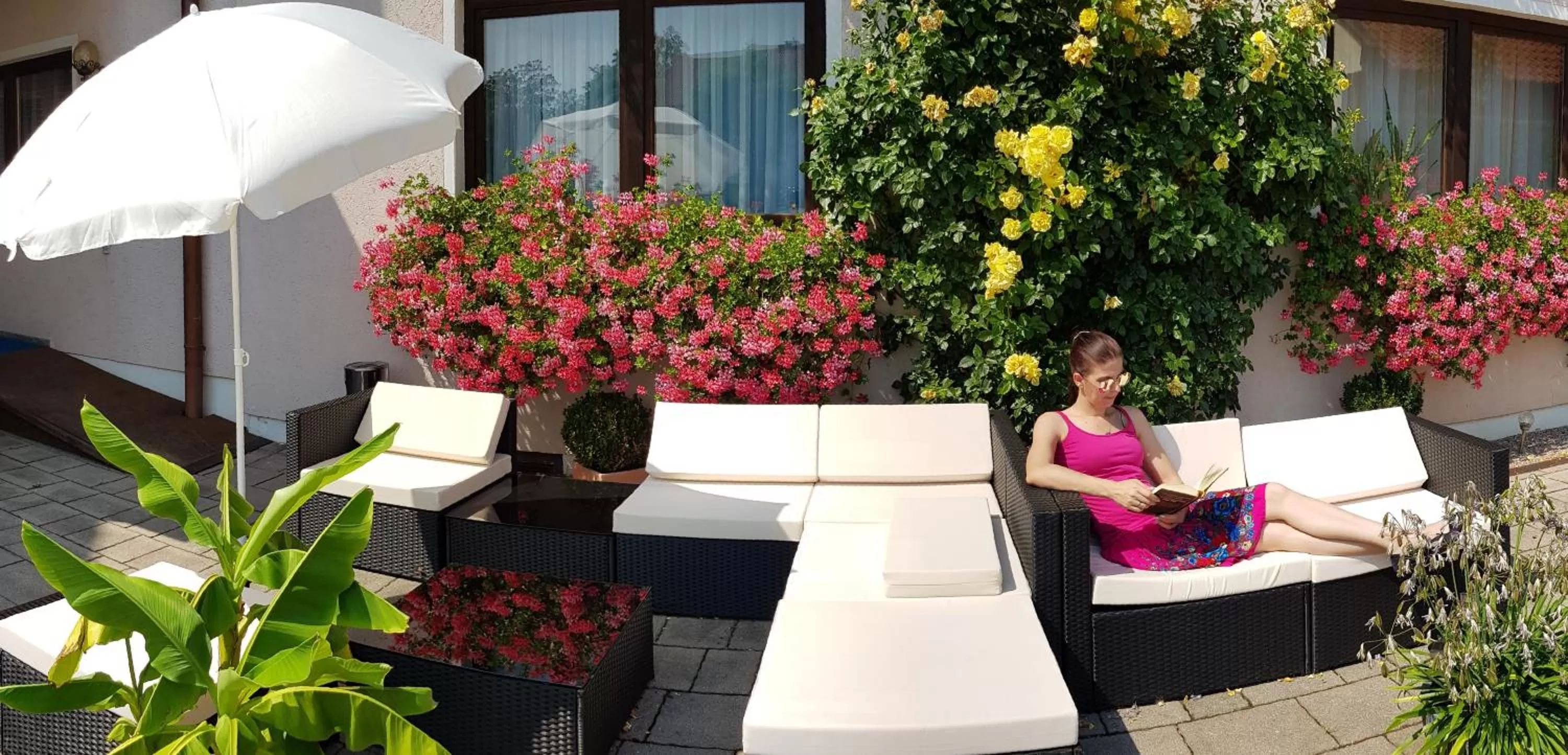 Patio in Kurhotel Anders