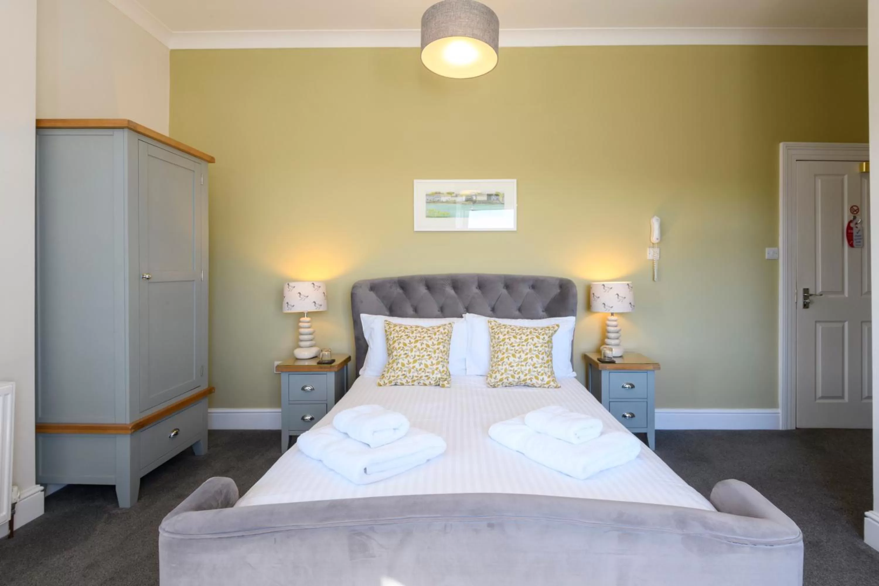 Bed in Sure Hotel Collection by Best Western Porth Veor Manor Hotel