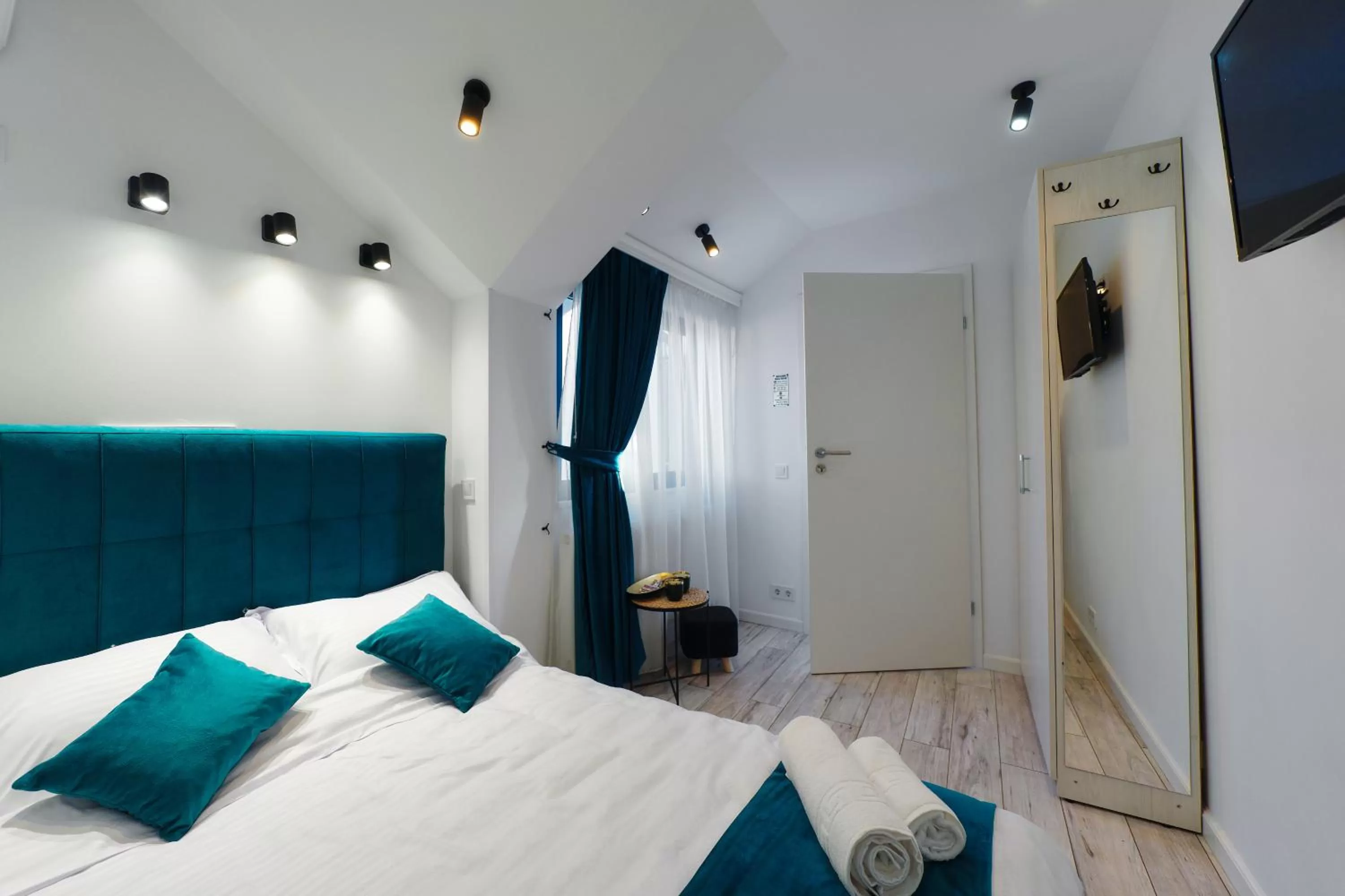 Bed in Bella House Apartaments