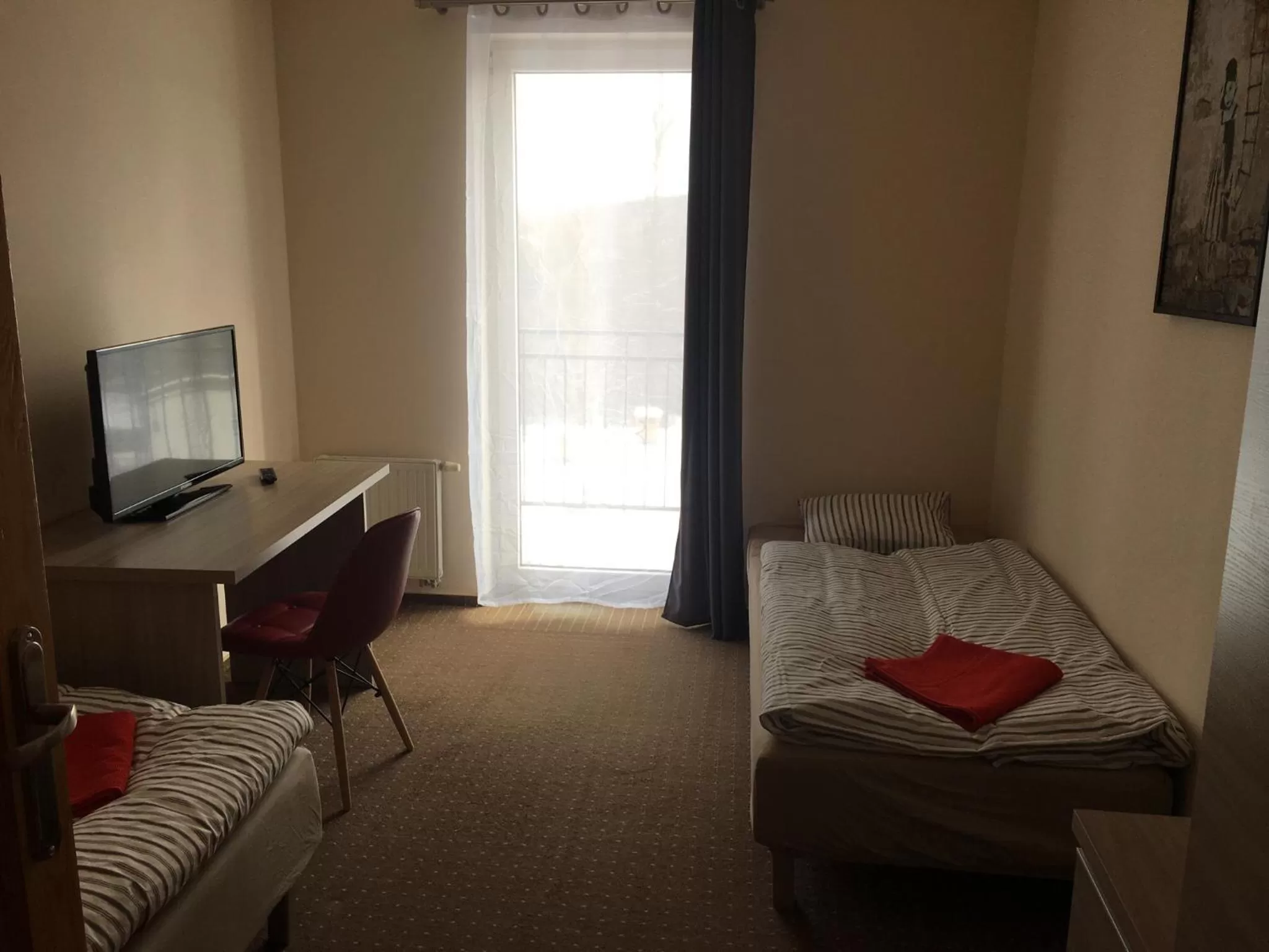 Bedroom, Bed in dask resort