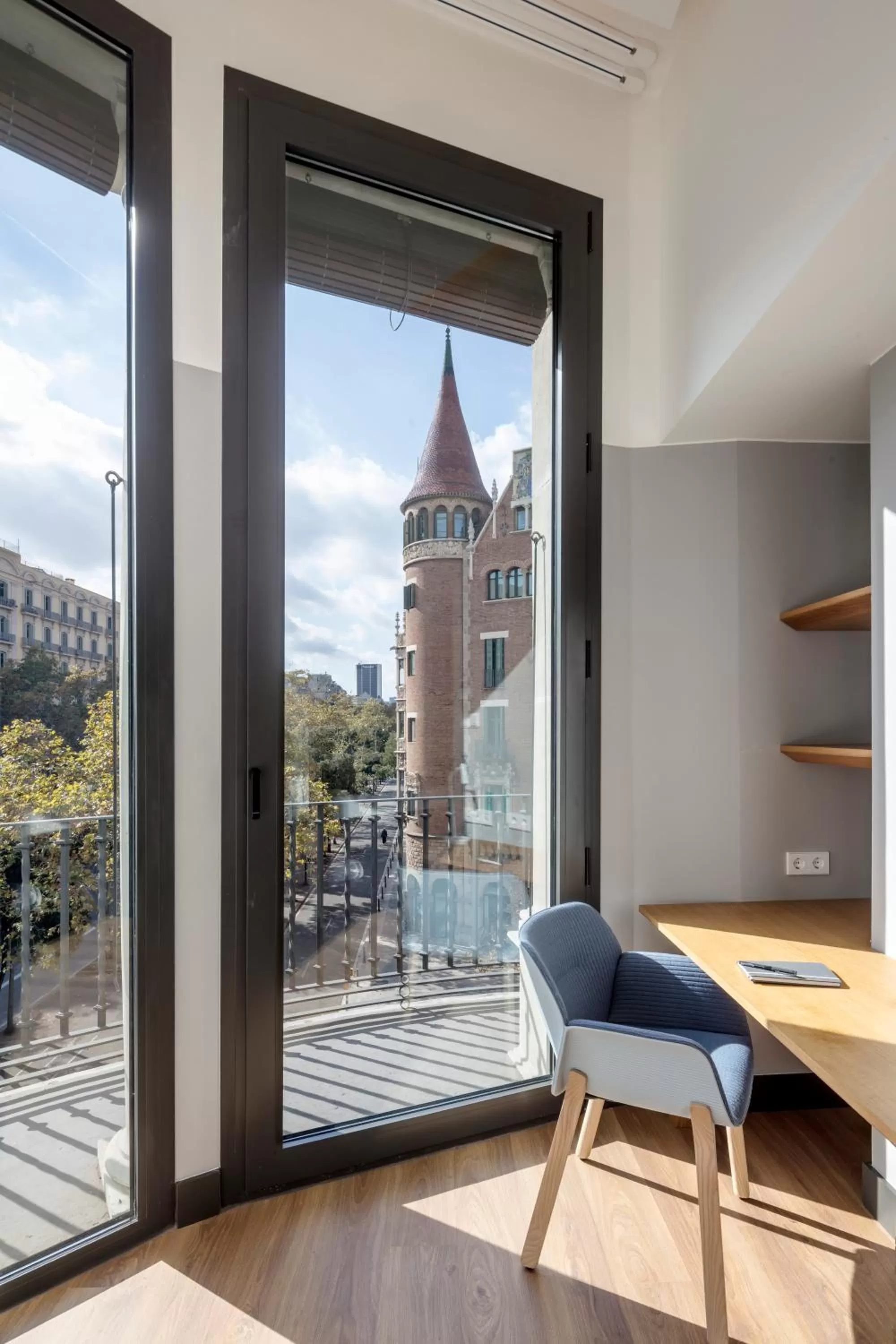 City view in Occidental Diagonal 414