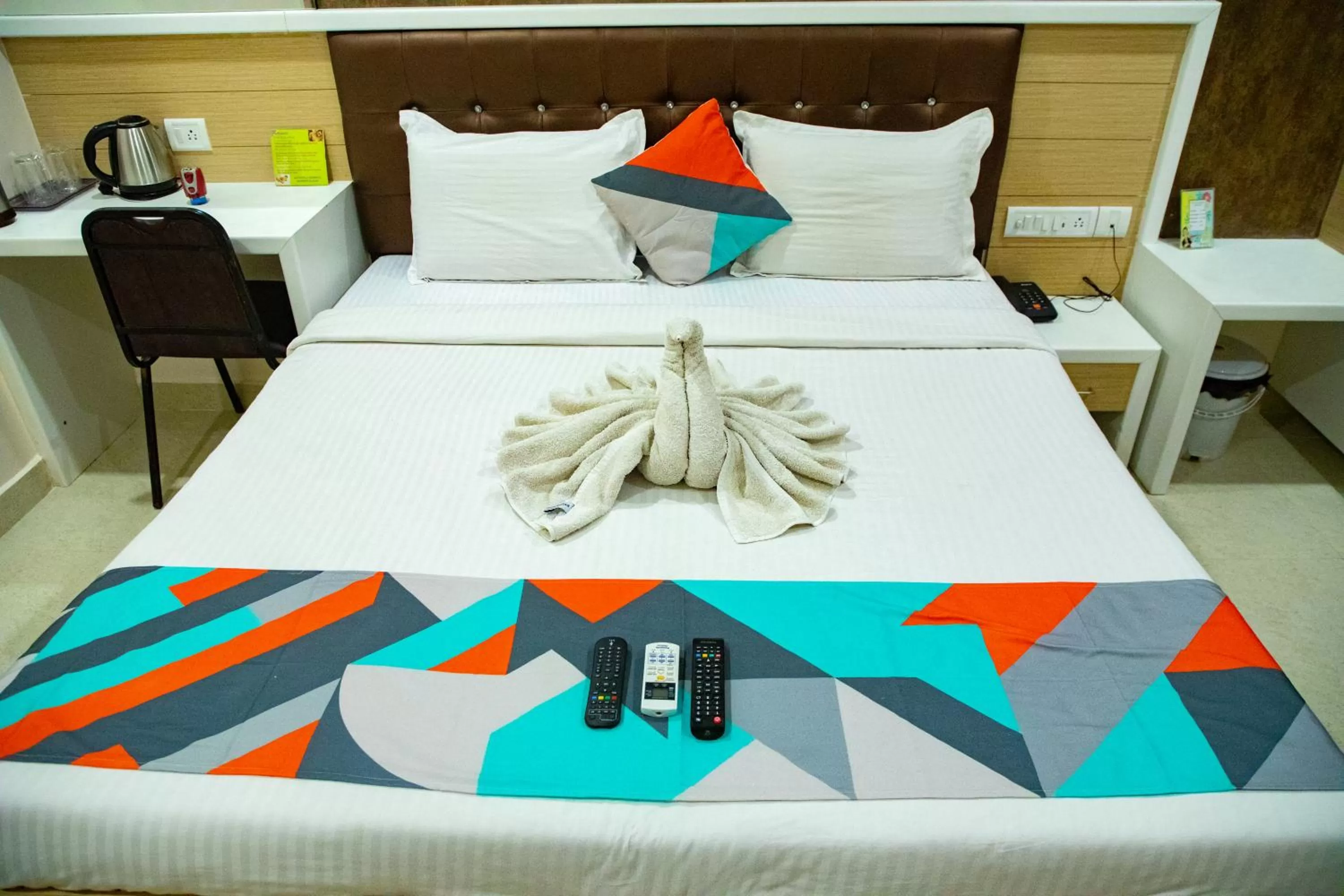 Bed in Arunaachalaa Resiidency