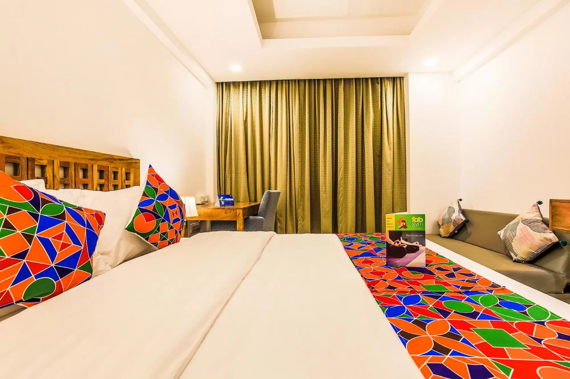 Bedroom in FabHotel Casa Kiara With Pool Side Bar - Nr Calangute Beach